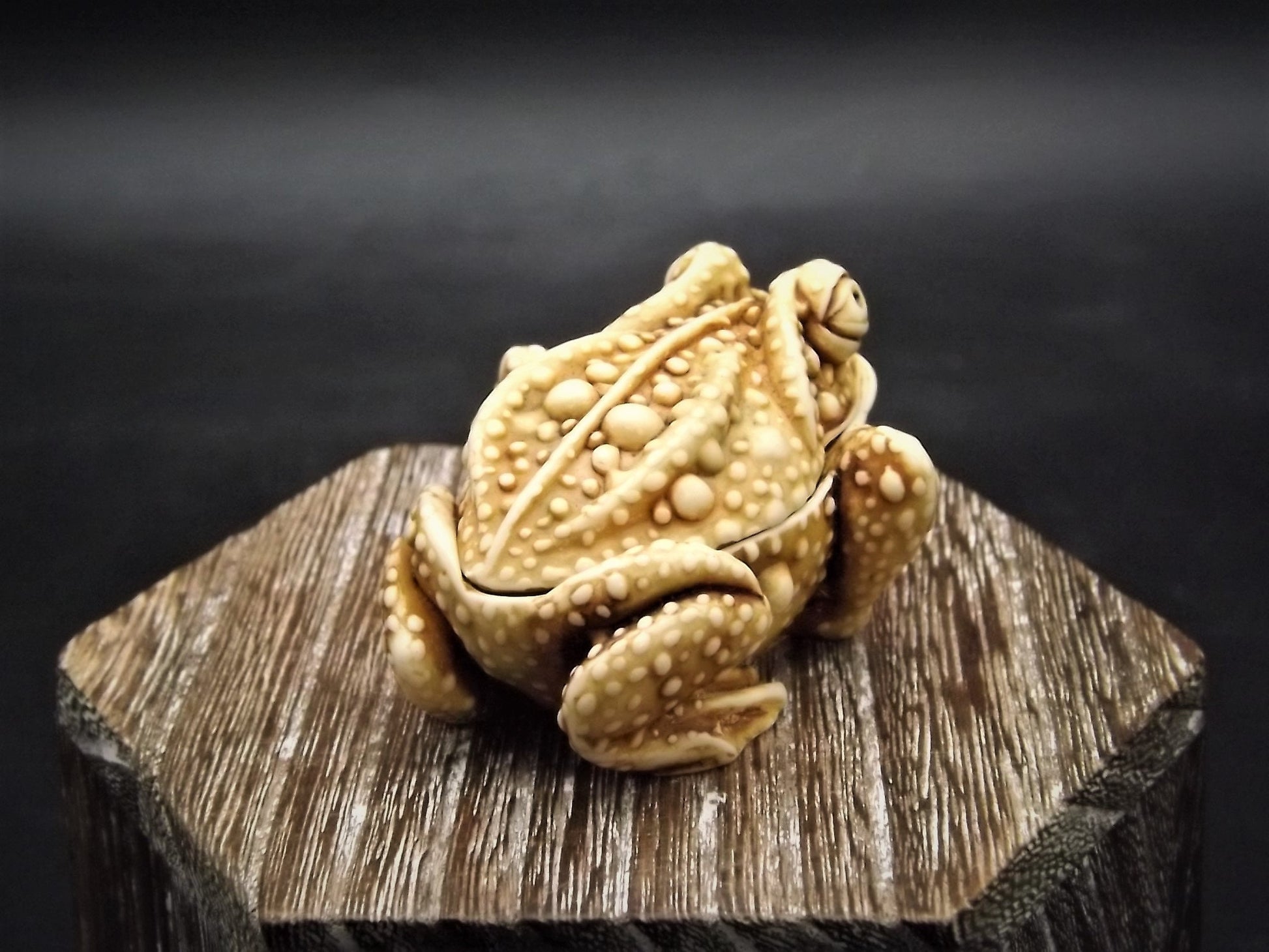 Retired 1992 Harmony Kingdom "Princely Thoughts" Rare early piece Excellent condition with an original box.