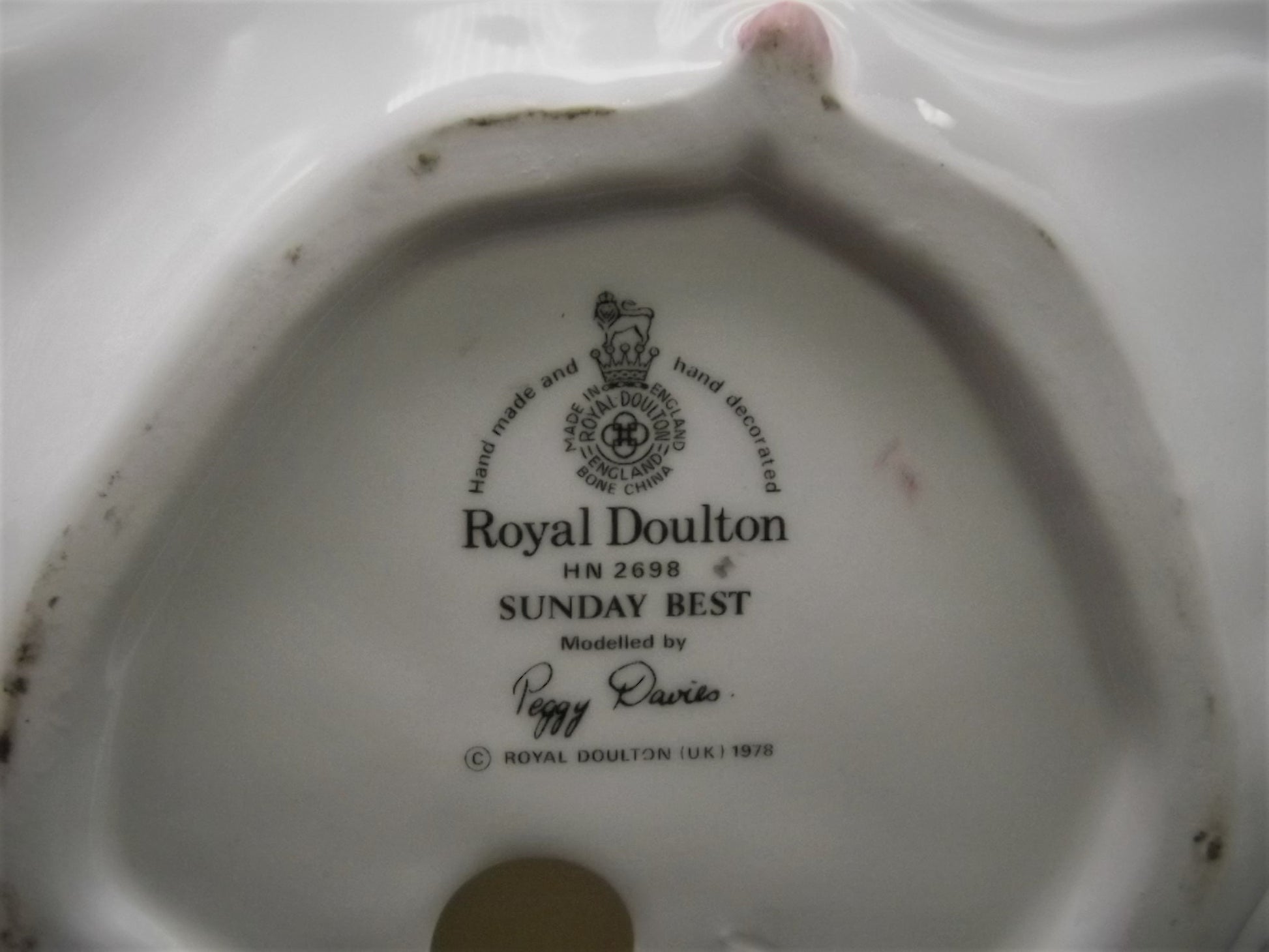 Vintage Royal Doulton "Sunday Best" figurine HN 2698. Introduced 1985 and retired 1995. Excellent condition!