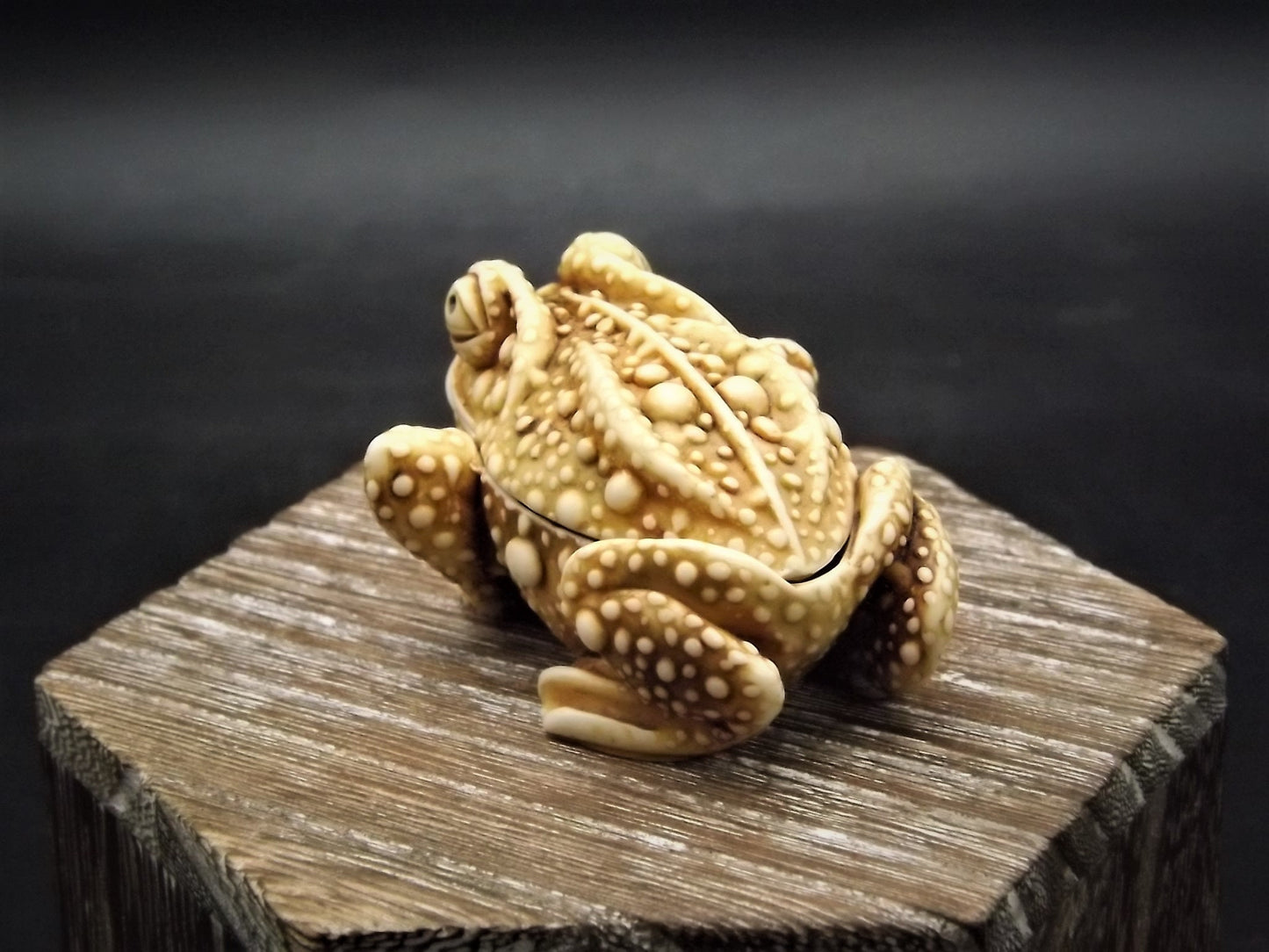 Retired 1992 Harmony Kingdom "Princely Thoughts" Rare early piece Excellent condition with an original box.