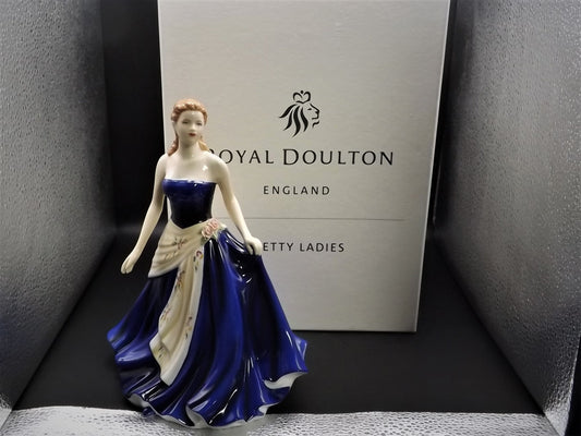 Vintage Royal Doulton Figurine: Pretty Ladies Olivia HN 5114 (Original Box)