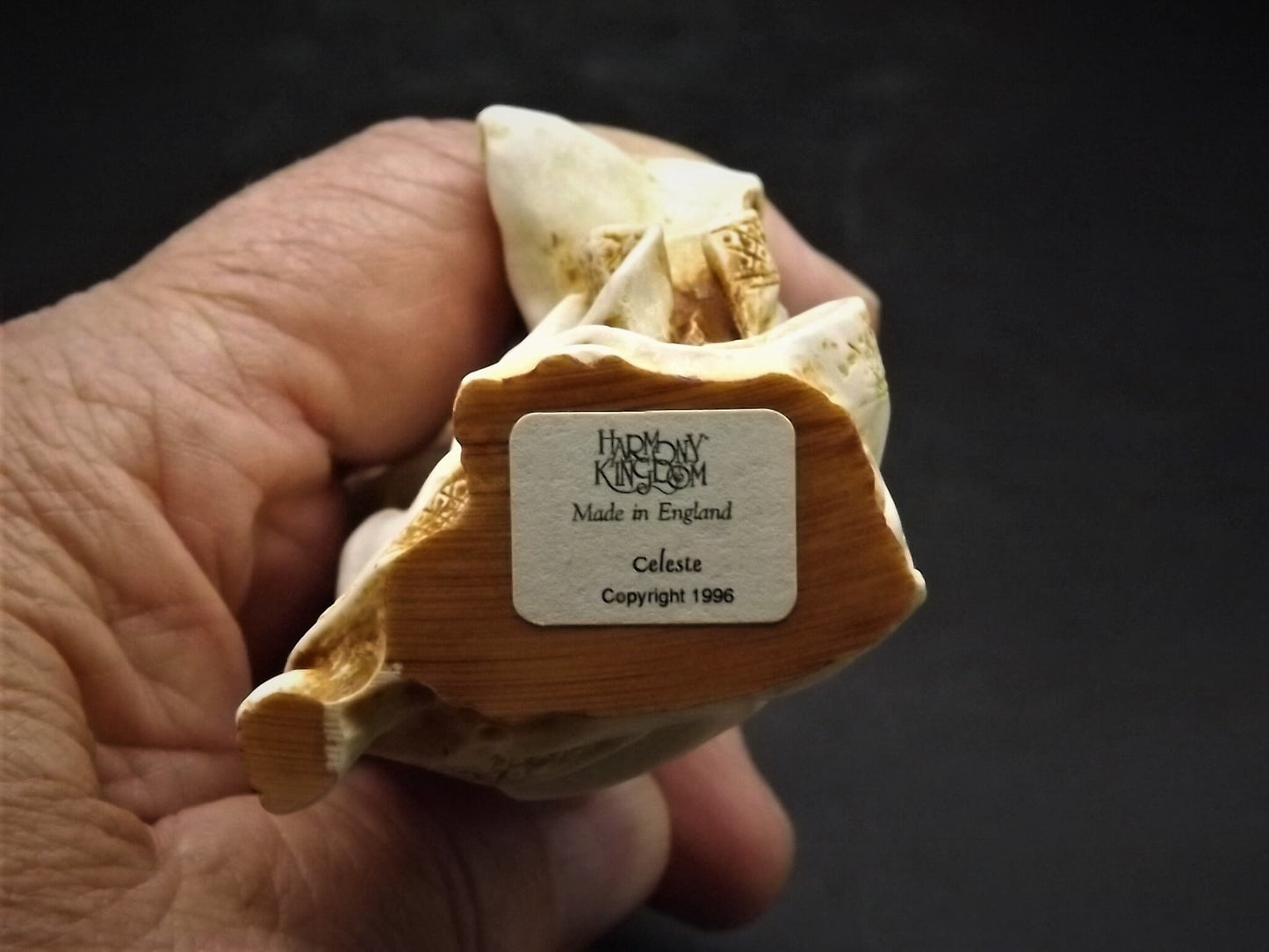 Retired Harmony Kingdom Celeste Angel Figurine: 1996 Timed Edition