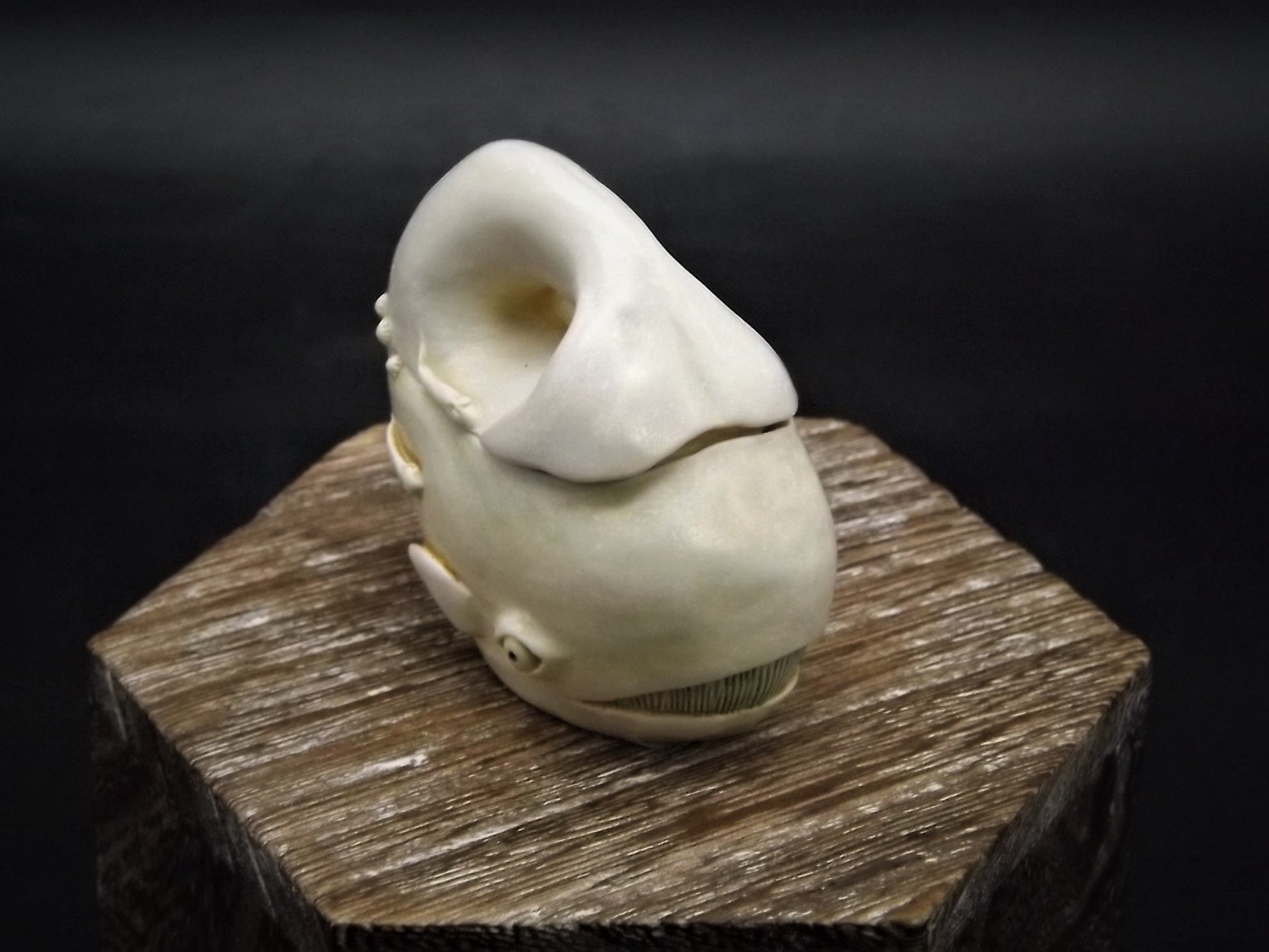 Retired 1993 Harmony Kingdom "Jonah's Hideaway" piece Excellent condition. No Box.