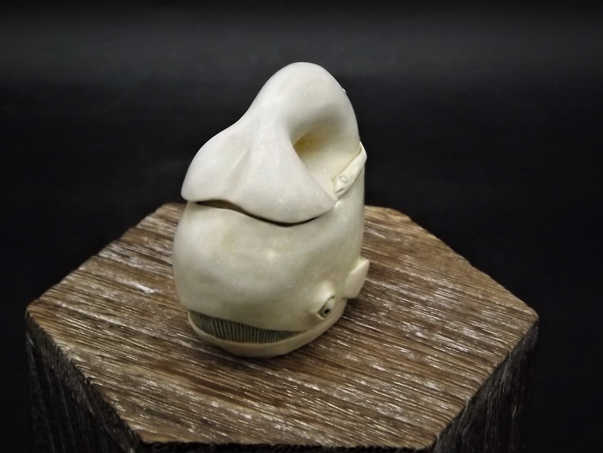 Retired 1993 Harmony Kingdom "Jonah's Hideaway" piece Excellent condition. No Box.