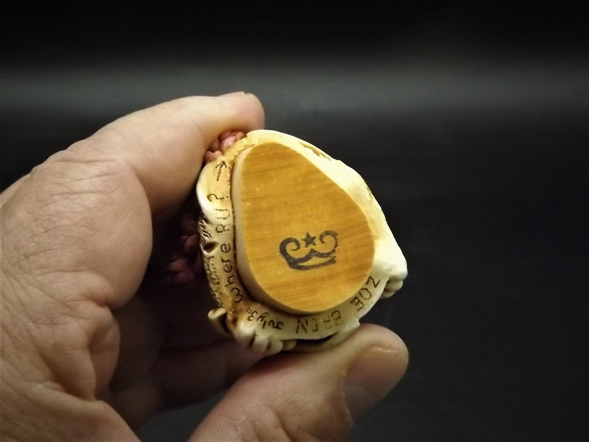 Retired 1997 Harmony Kingdom "Algenon" piece Excellent condition. No Box.