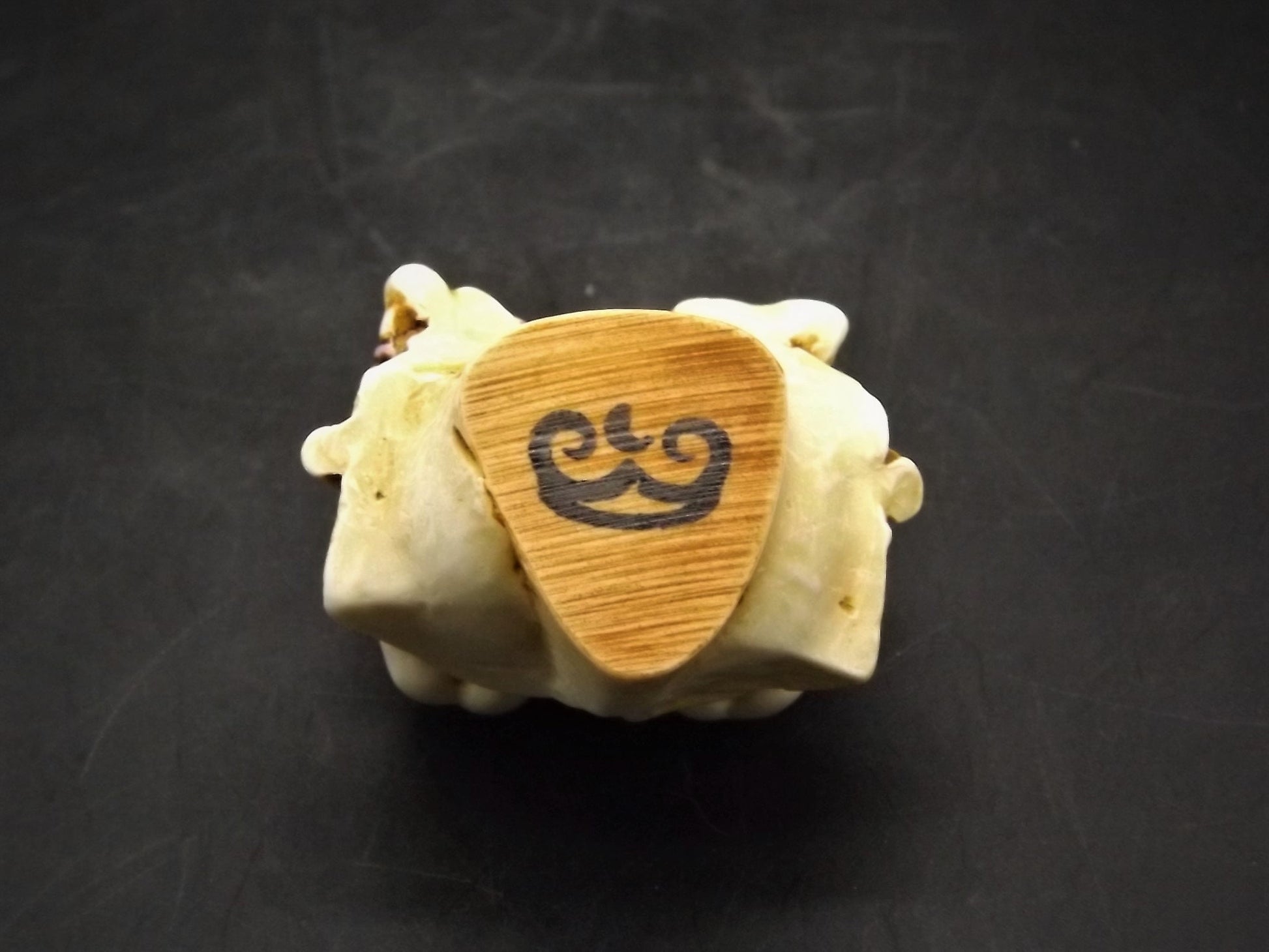 Retired 1996 Harmony Kingdom "Photo Finish" piece Excellent condition with original box.