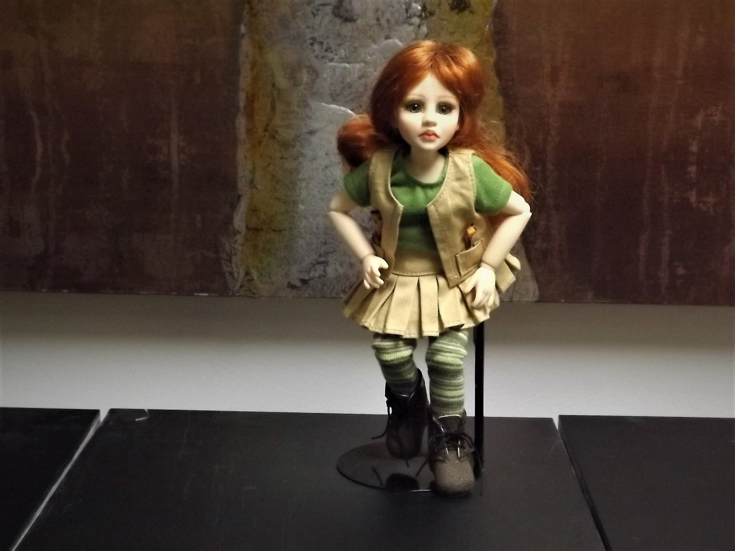Limited Edition "Shani" Ball Jointed Doll (BJD) with Mohair Wig