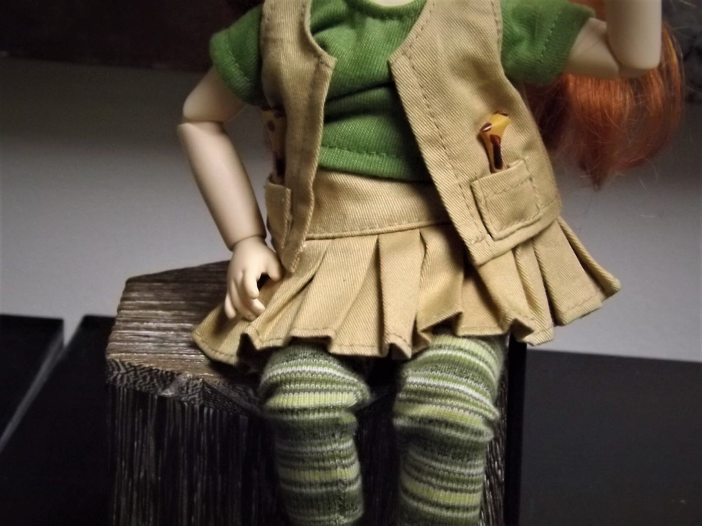 Limited Edition "Shani" Ball Jointed Doll (BJD) with Mohair Wig