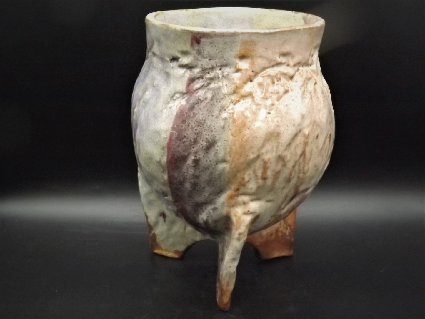 Vintage replica of an antique palace censer vase. Initialed R.A.D. Handmade!