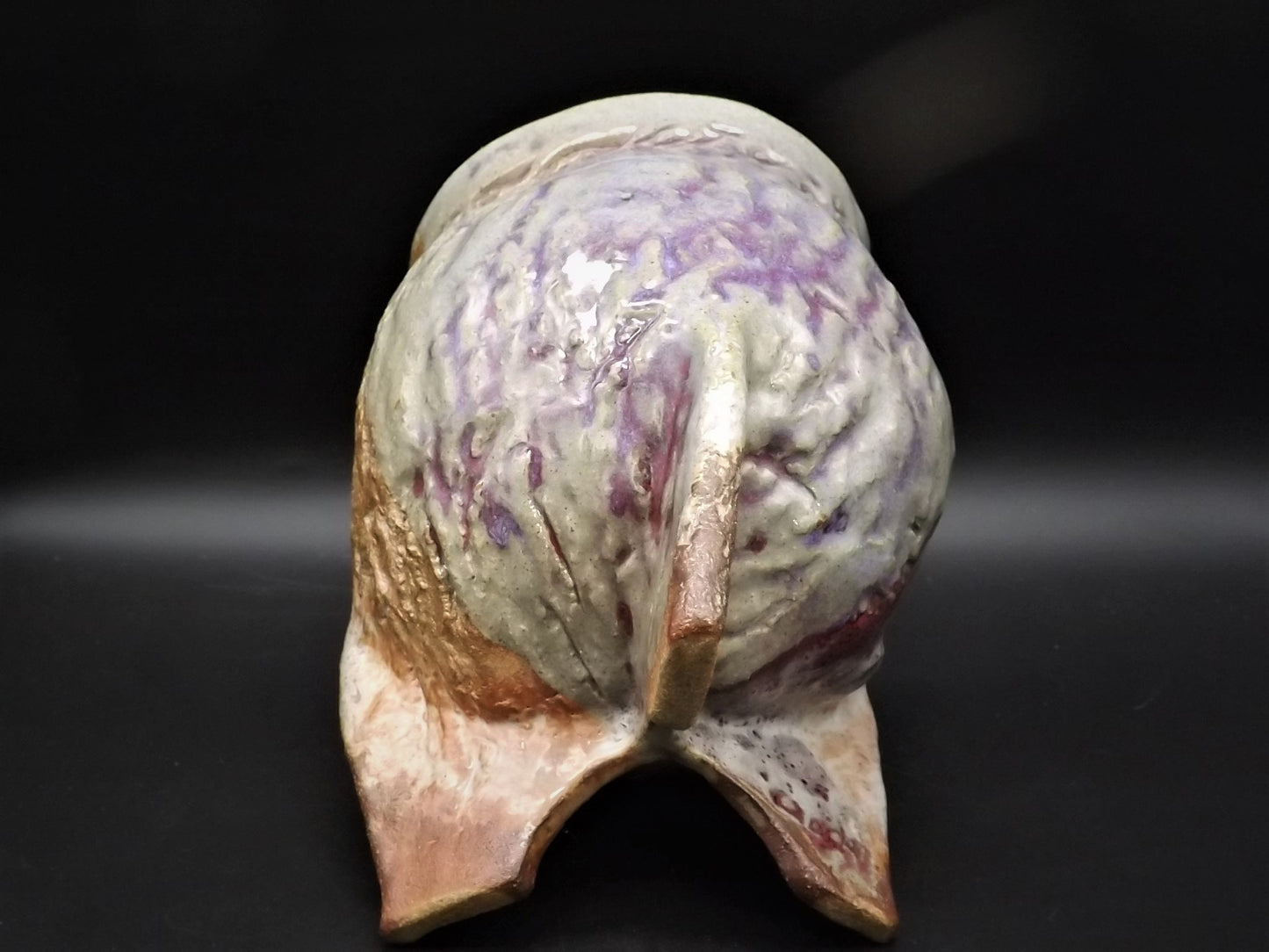 Vintage replica of an antique palace censer vase. Initialed R.A.D. Handmade!