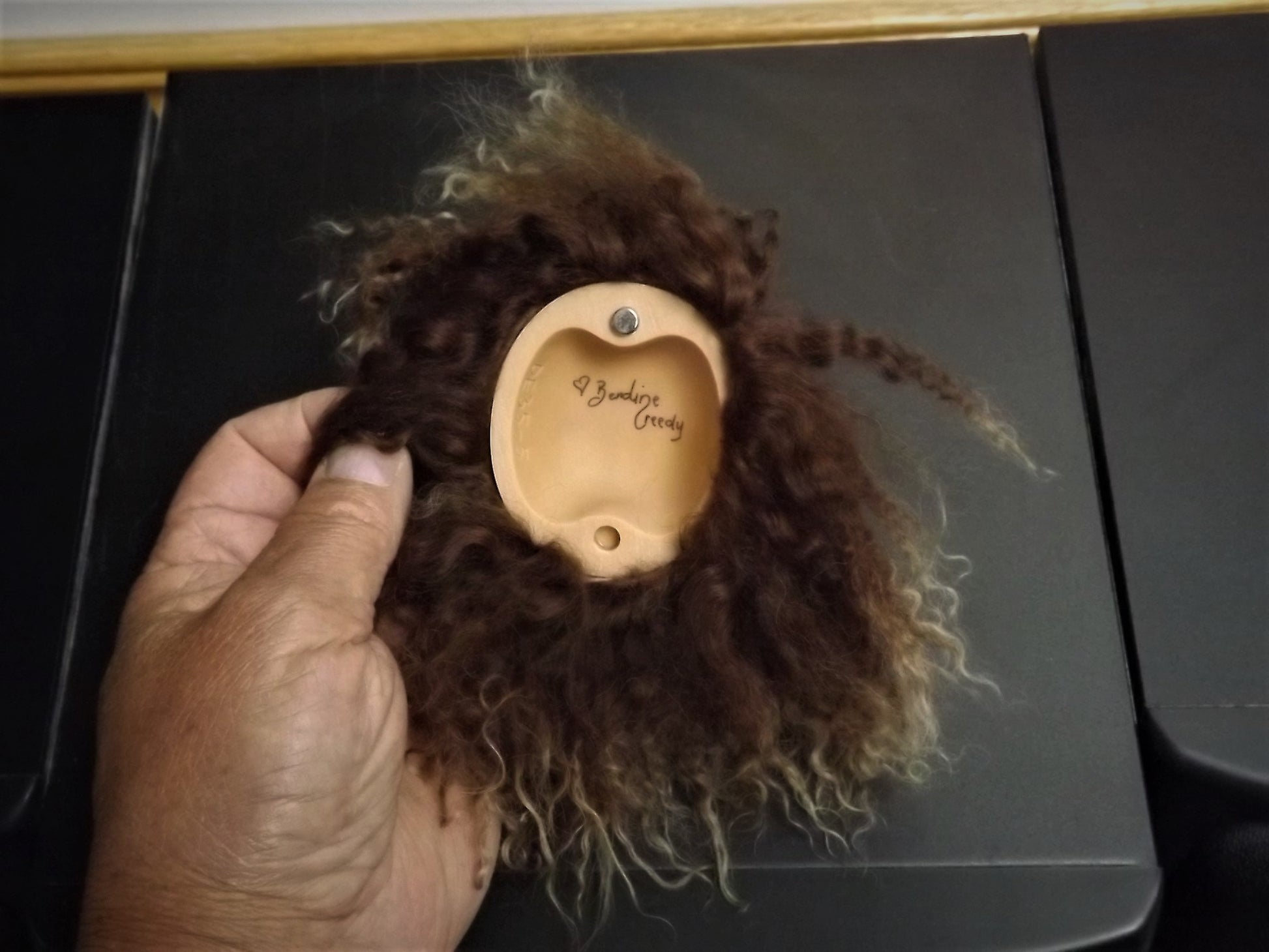 Vintage Berdine Creedy "Venus" Ball Jointed Fairy Doll (BJD) with Tibetan Mohair Wig by Michele Hardy and dressed by Gale Torres. Very Rare!