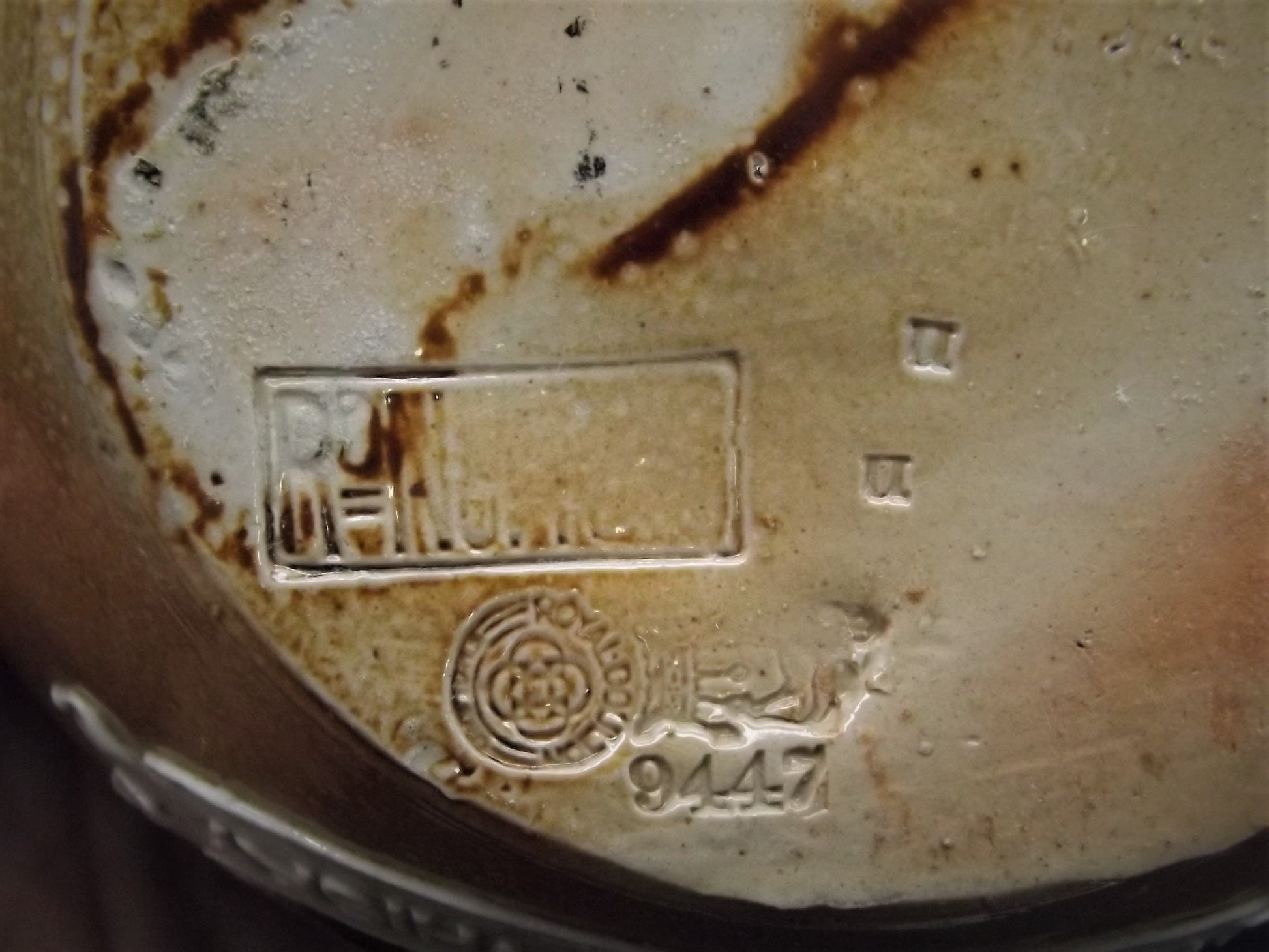 Vintage Royal Doulton Lambeth Special Highland Whiskey Jug. Excellent condition!