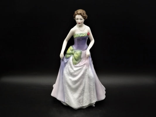 Vintage 1997 Royal Doulton Figurine of the year "Jessica" HN 3850. Young lady in a ball gown. Excellent condition!