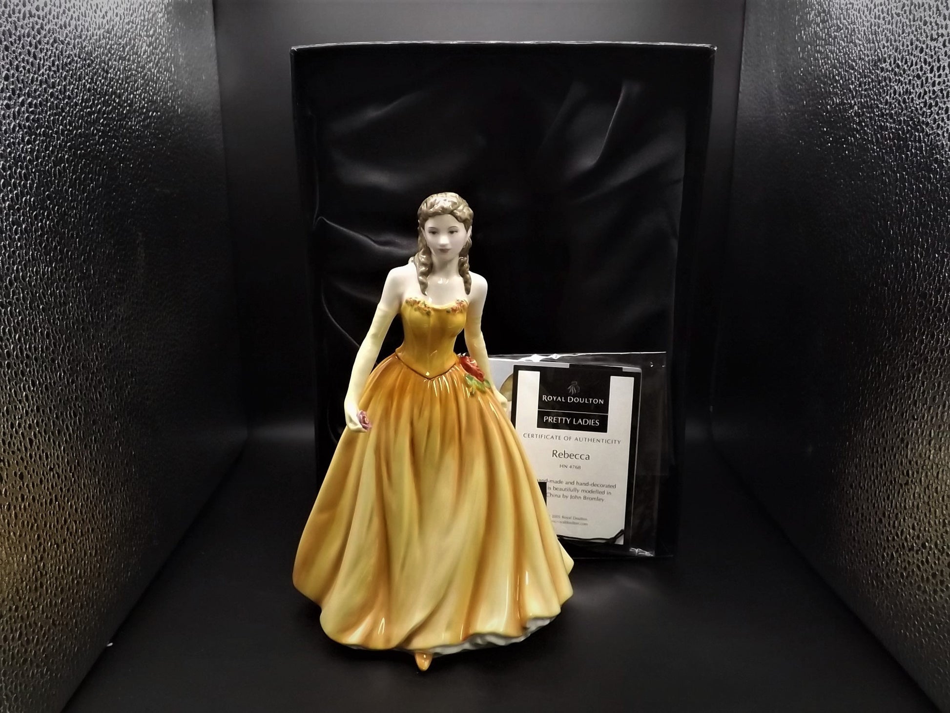 Vintage Royal Doulton "Rebecca" Figurine HN4768 - Pretty Ladies Series (Original Box & COA)