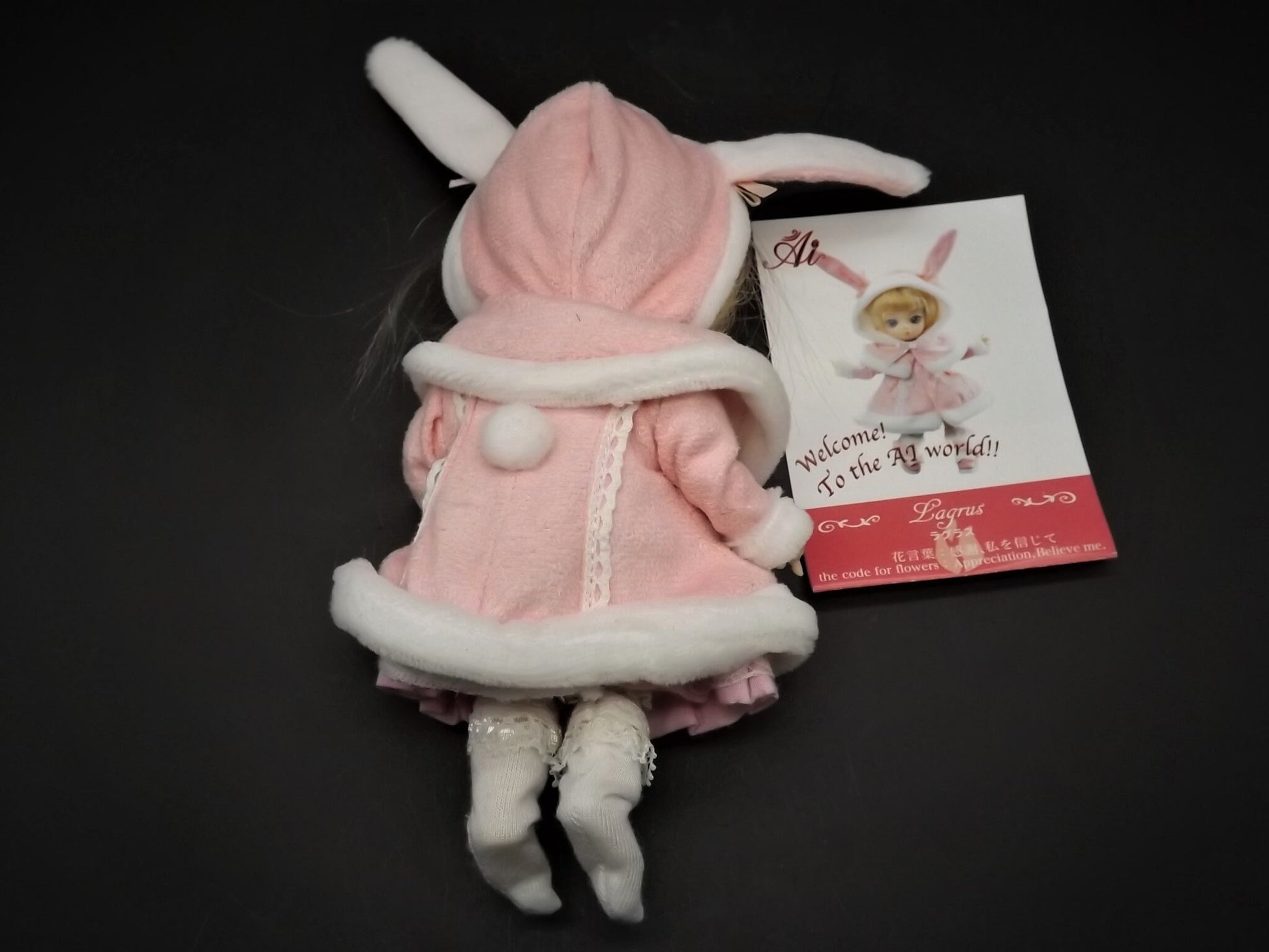 Vintage AI "Lagrus" Ball Jointed Doll with COA. Missing Shoes.