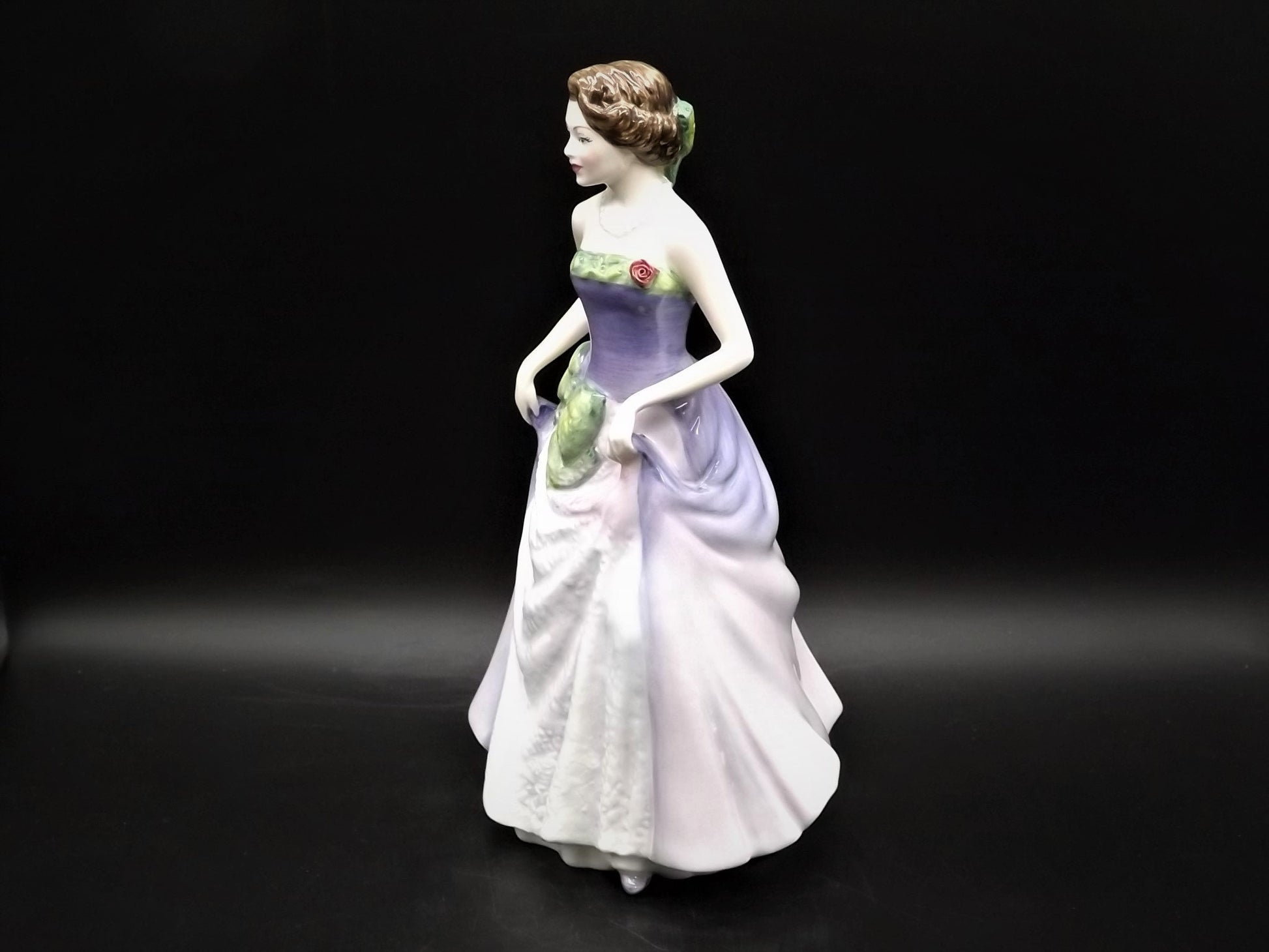 Vintage 1997 Royal Doulton Figurine of the year "Jessica" HN 3850. Young lady in a ball gown. Excellent condition!