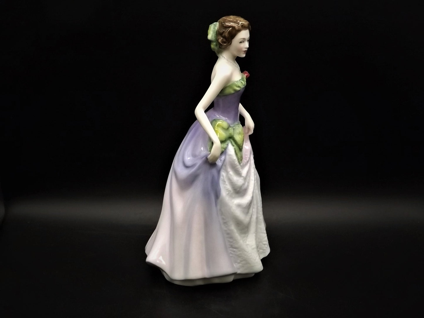 Vintage 1997 Royal Doulton Figurine of the year "Jessica" HN 3850. Young lady in a ball gown. Excellent condition!