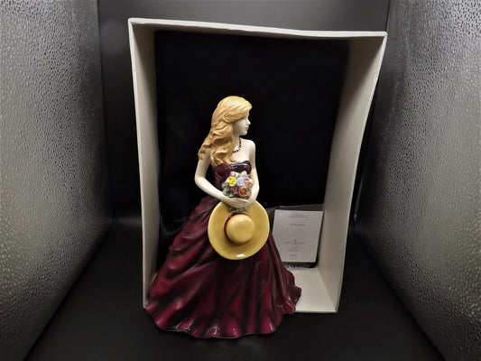 Vintage Royal Doulton Figurine: Pretty Ladies "Anne" HN 5332 (Original Box & COA)