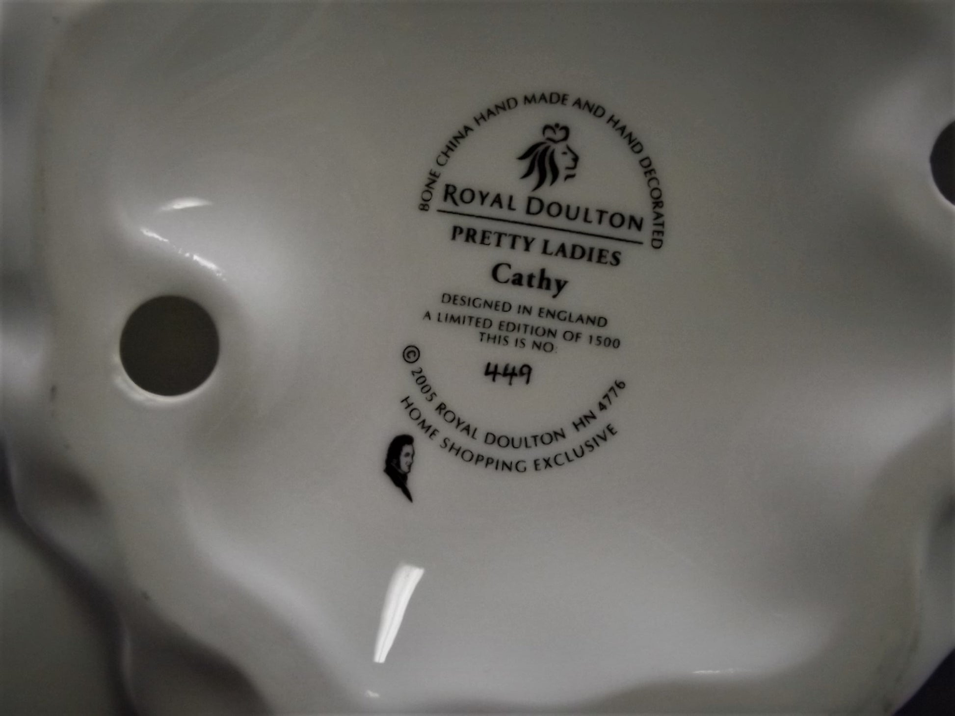 Vintage Royal Doulton "Cathy" Figurine HN 4776 - Limited Edition with Box & COA