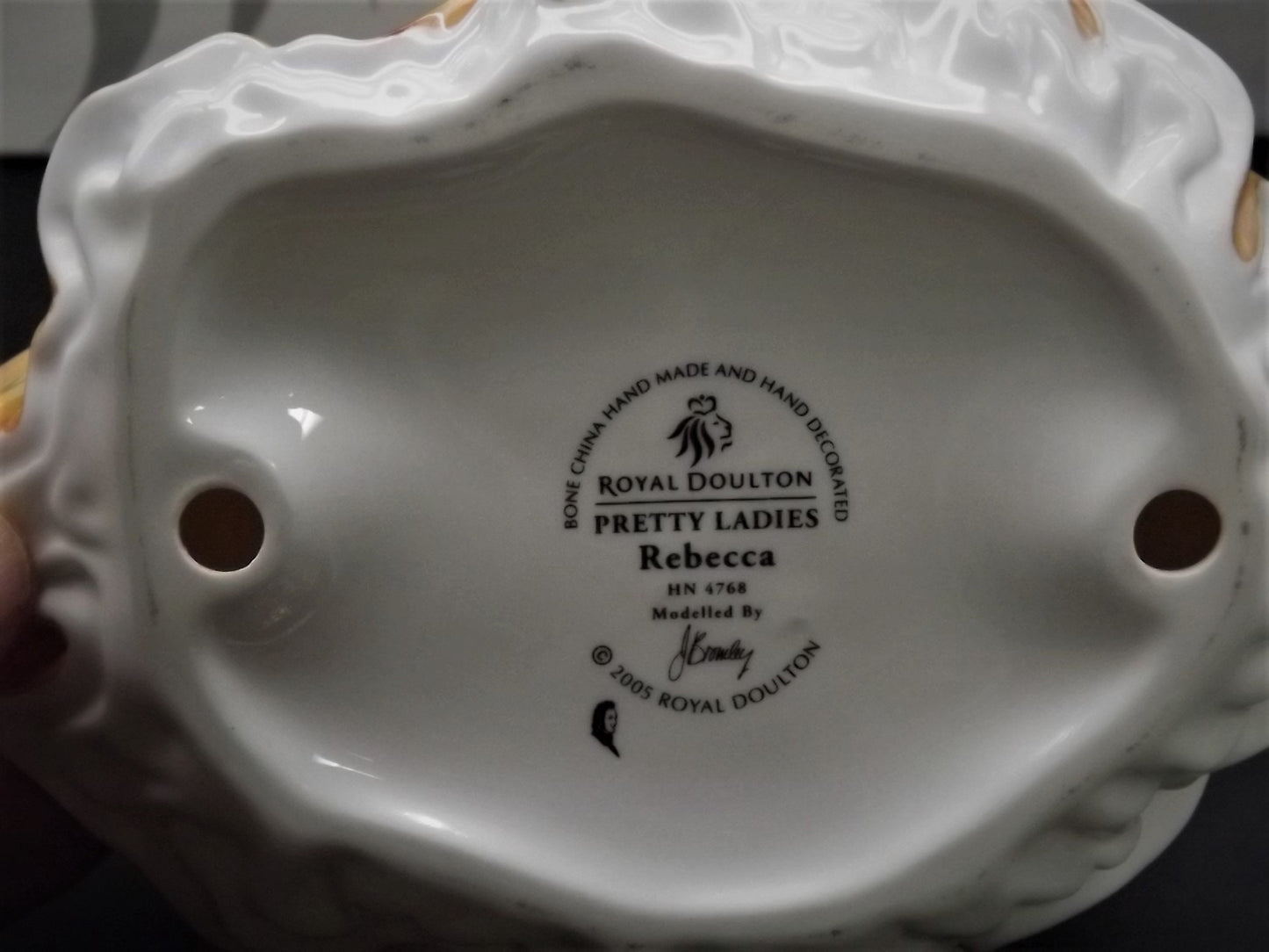 Vintage Royal Doulton "Rebecca" Figurine HN4768 - Pretty Ladies Series (Original Box & COA)