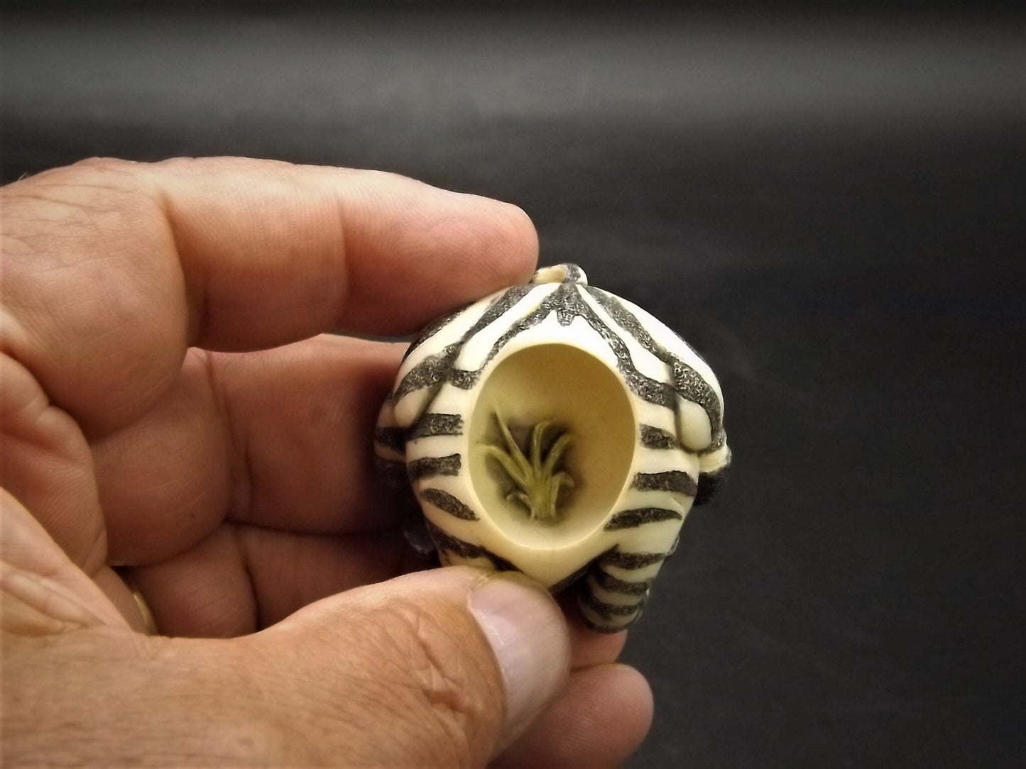 Harmony Kingdom Pot Bellys "Striper" Zebra Figurine with original box and COA. Excellent condition!