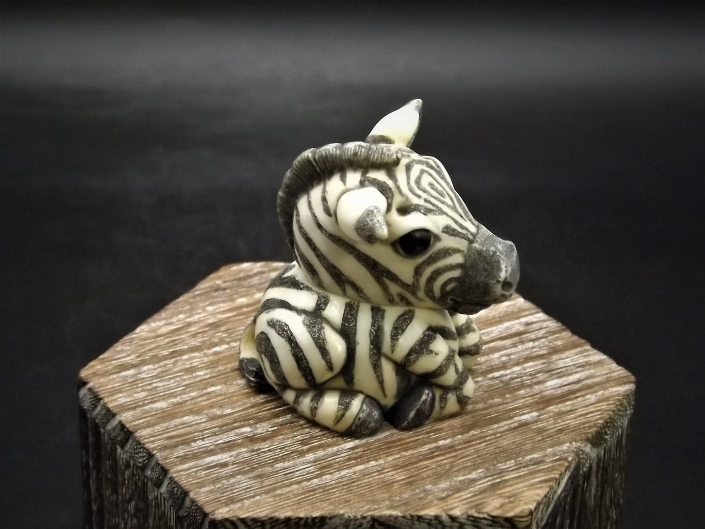Harmony Kingdom Pot Bellys "Striper" Zebra Figurine with original box and COA. Excellent condition!