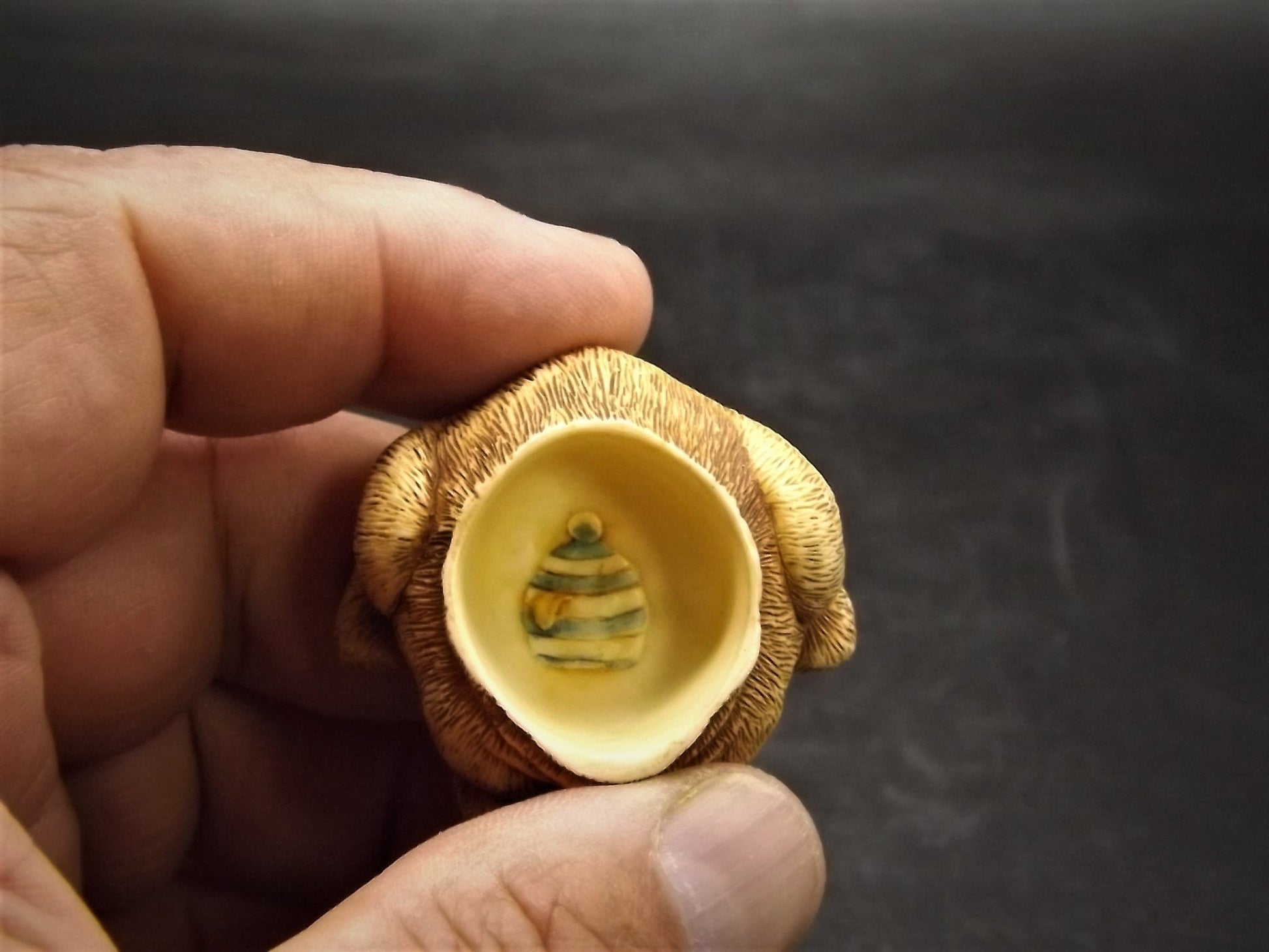 Harmony Kingdom Pot Bellys "Cubby" Bear Figurine with original box and COA. Excellent condition!