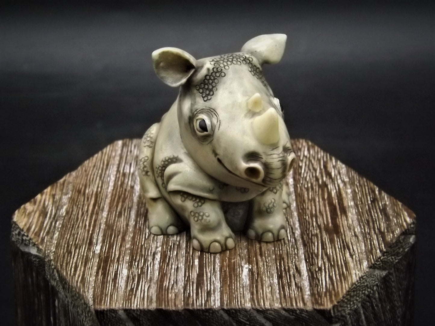 Harmony Kingdom Pot Bellys "Hornsby" Rhinoceros Figurine with original box and COA. Excellent condition!