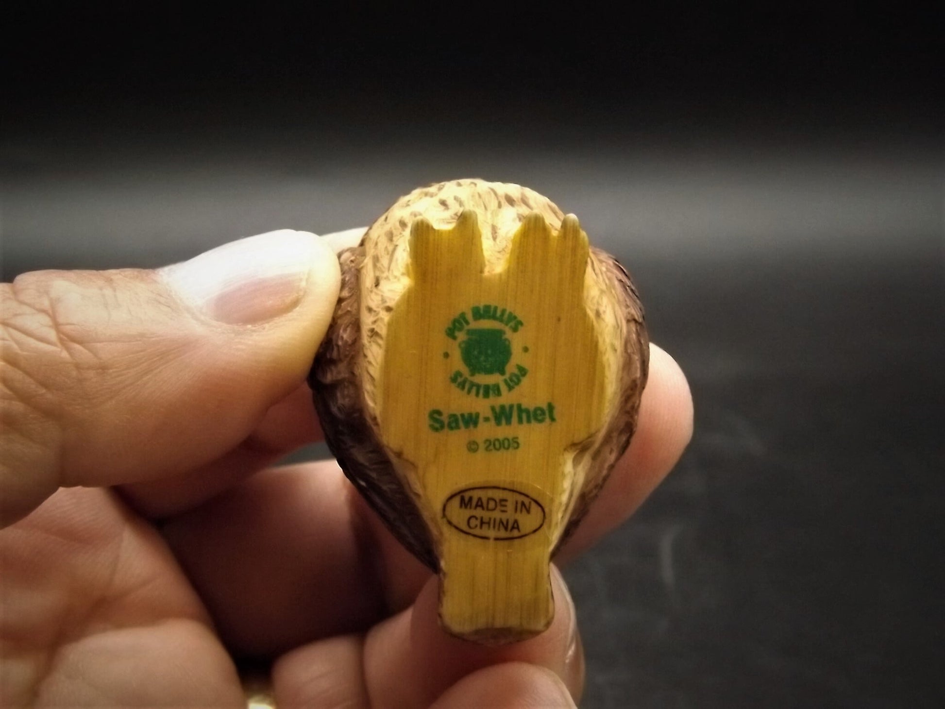 Harmony Kingdom Pot Bellys "Saw-Whet" Owl Figurine with original box and COA. Excellent condition!