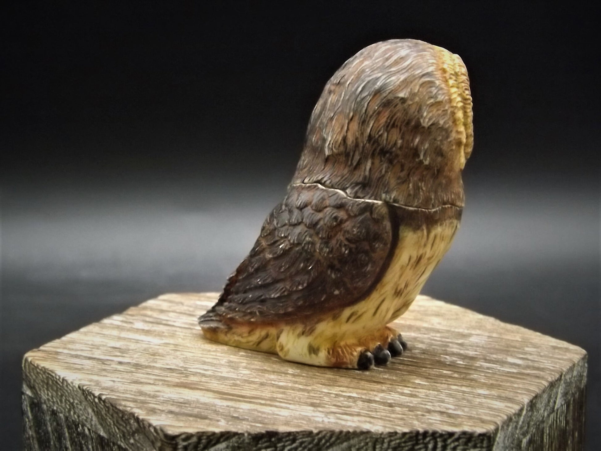 Harmony Kingdom Pot Bellys "Short Ear" Owl Figurine with original box and COA. Excellent condition!