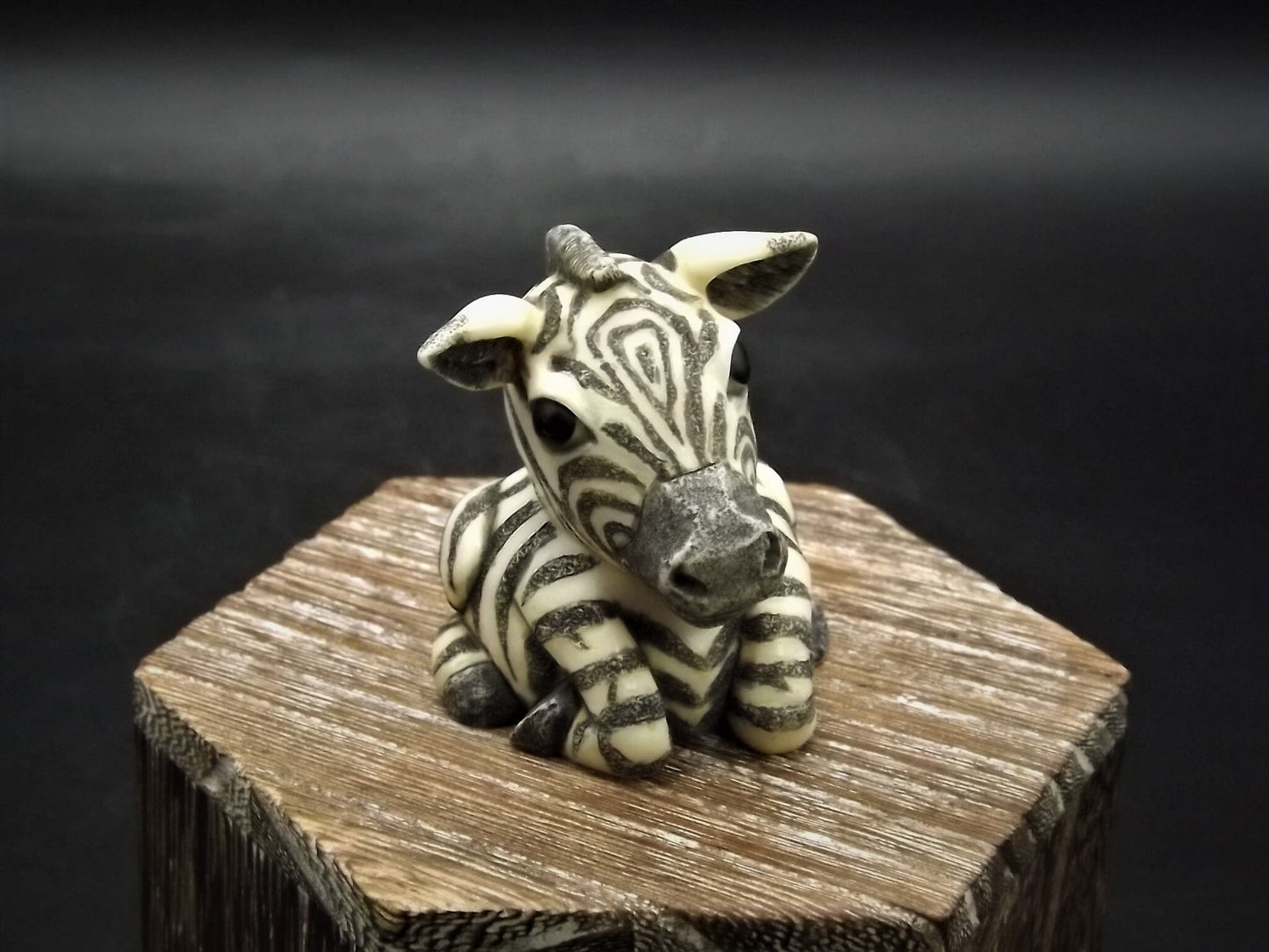 Harmony Kingdom Pot Bellys "Striper" Zebra Figurine with original box and COA. Excellent condition!