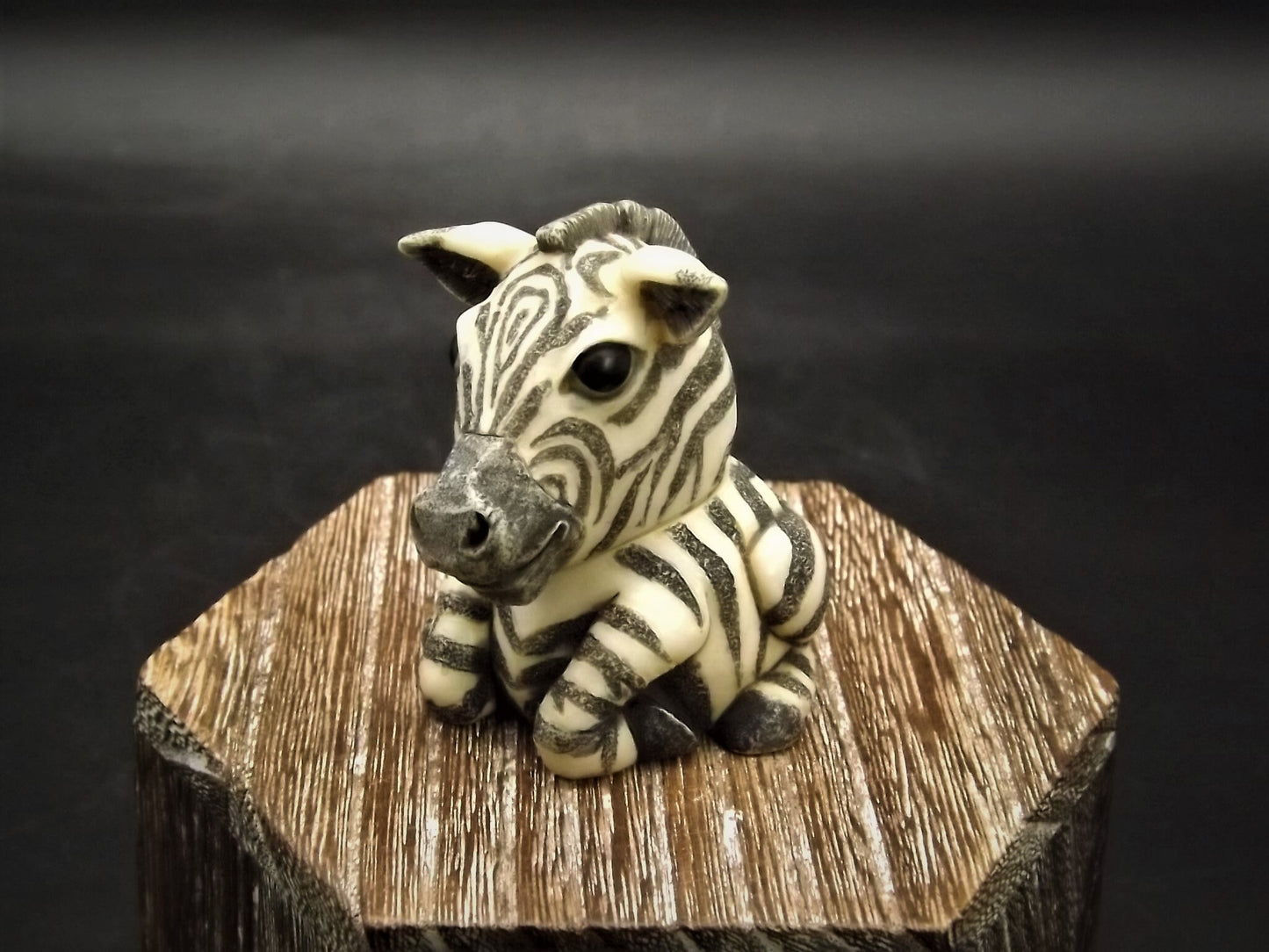 Harmony Kingdom Pot Bellys "Striper" Zebra Figurine with original box and COA. Excellent condition!