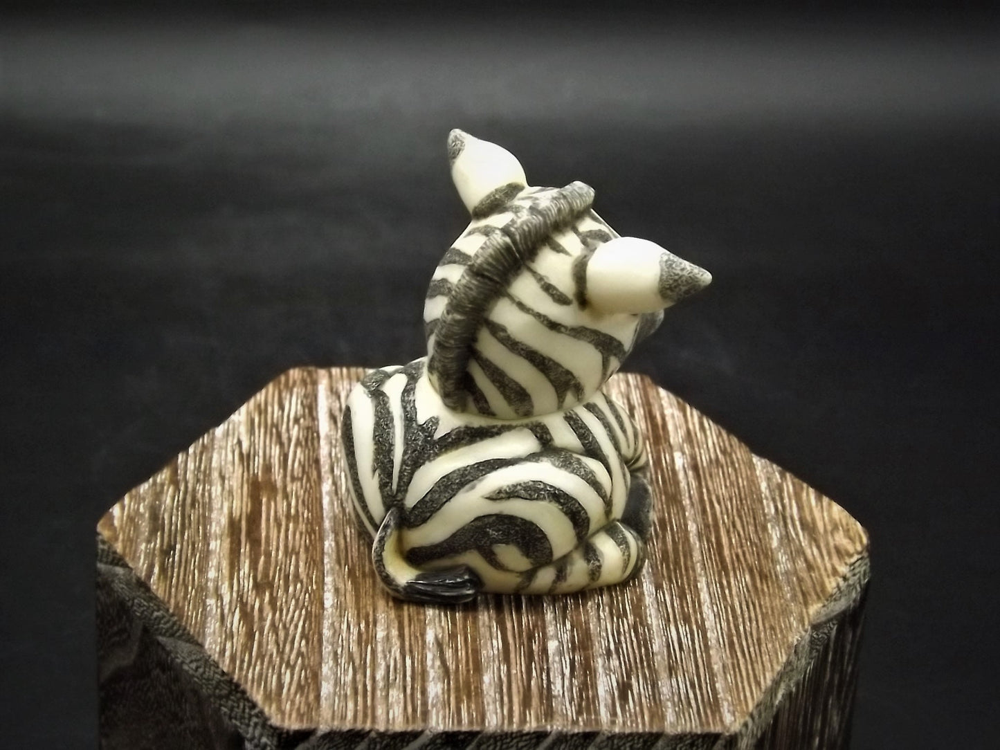 Harmony Kingdom Pot Bellys "Striper" Zebra Figurine with original box and COA. Excellent condition!
