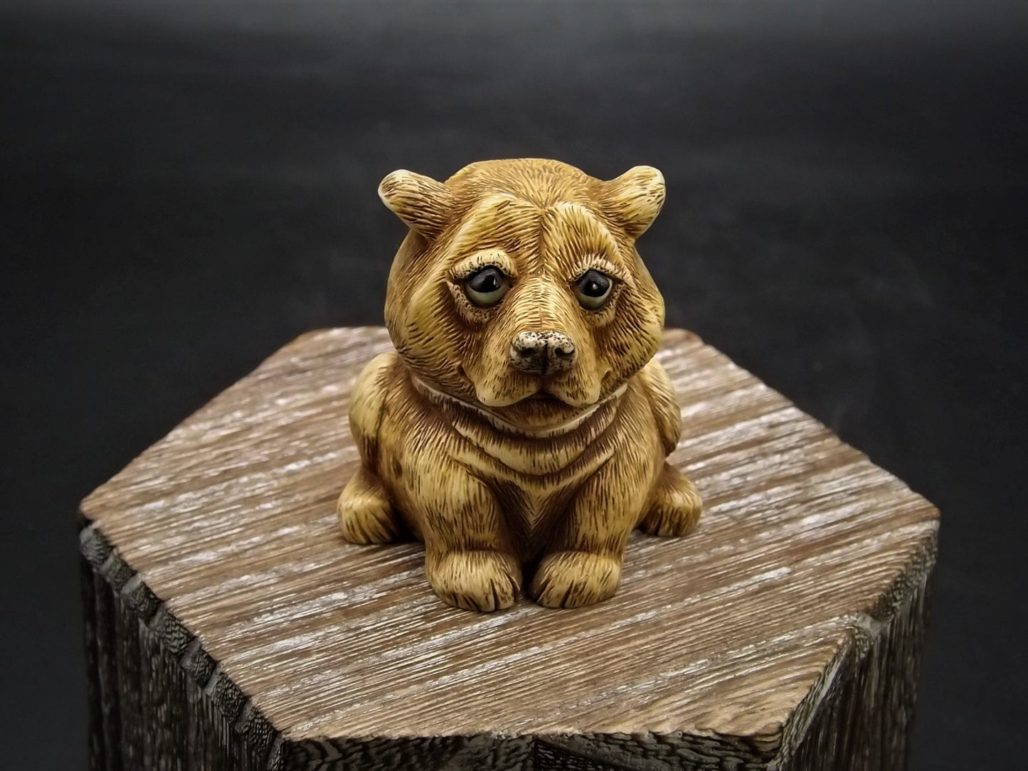 Harmony Kingdom Pot Bellys "Cubby" Bear Figurine with original box and COA. Excellent condition!