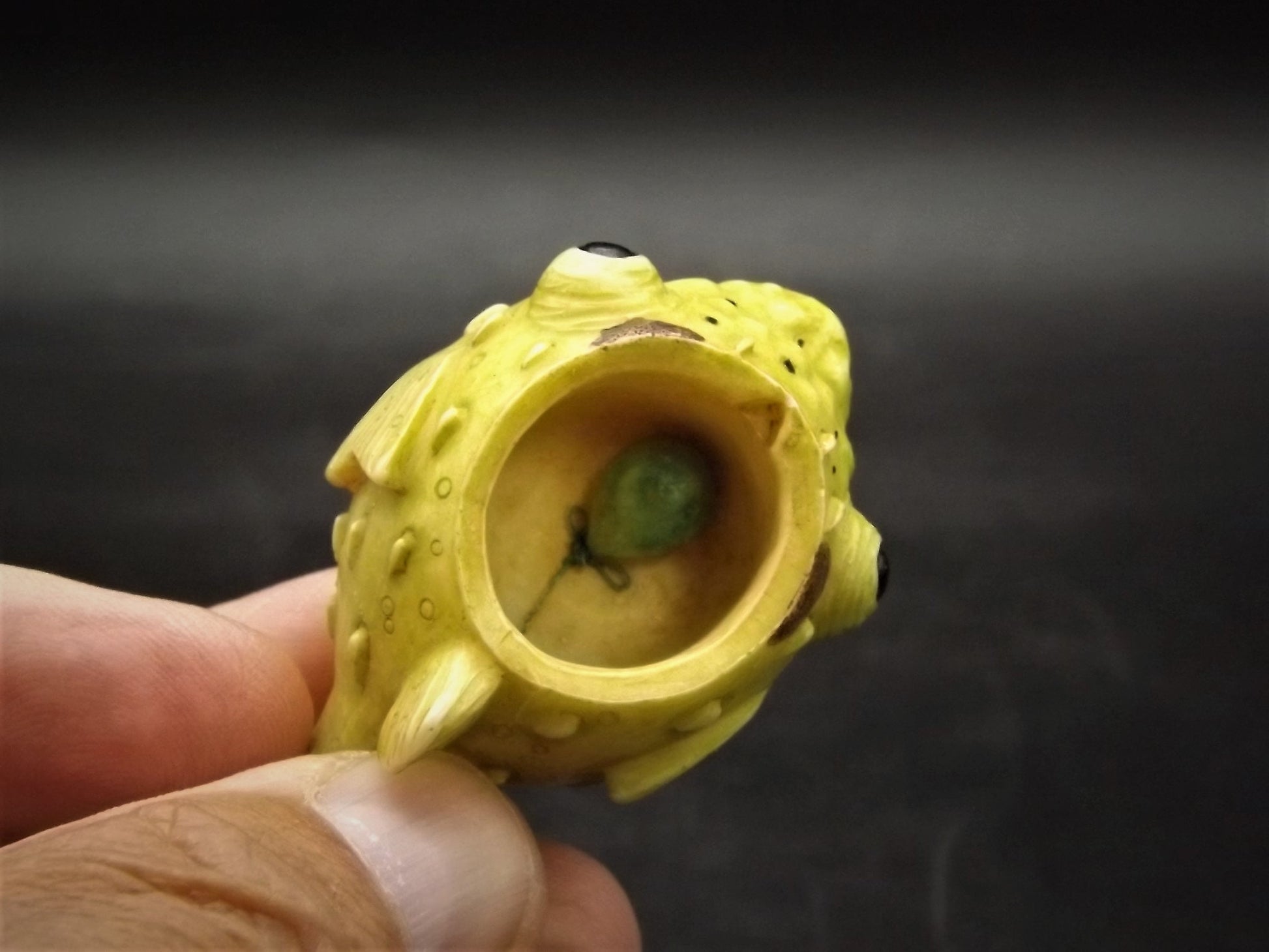 Harmony Kingdom Pot Bellys "Puffy" Puffer Fish Figurine with original box and COA. Excellent condition!