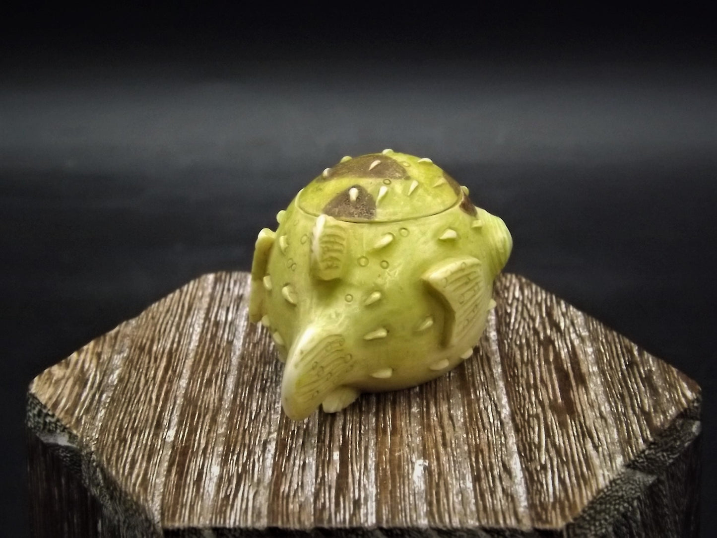 Harmony Kingdom Pot Bellys "Puffy" Puffer Fish Figurine with original box and COA. Excellent condition!