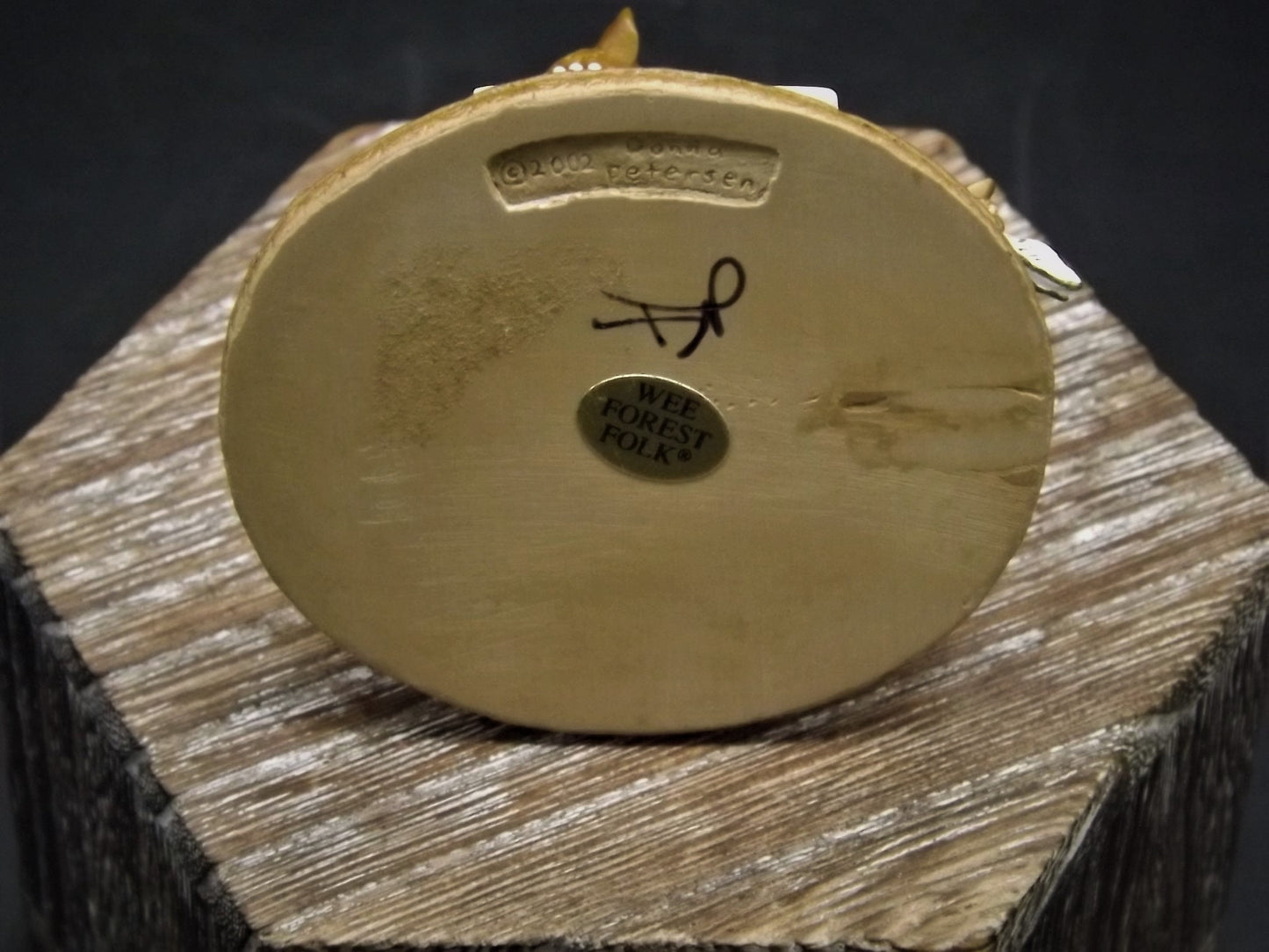 Vintage Wee Forest Folk Figurine: "Her Music Lesson" Mouse Piano Teacher