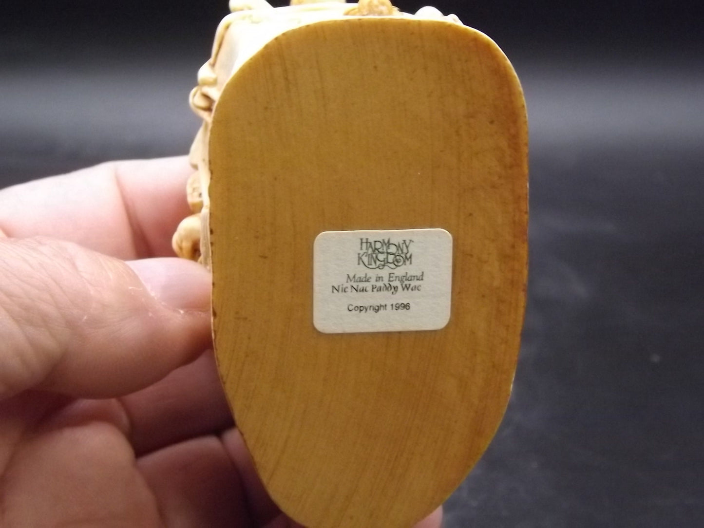 Harmony Kingdom "Nick of time" Santa and Reindeer Excellent condition with original box no COA.