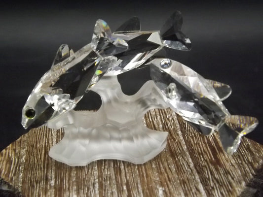 Vintage Swarovski Crystal South Seas Fish Figurine SCS 1993