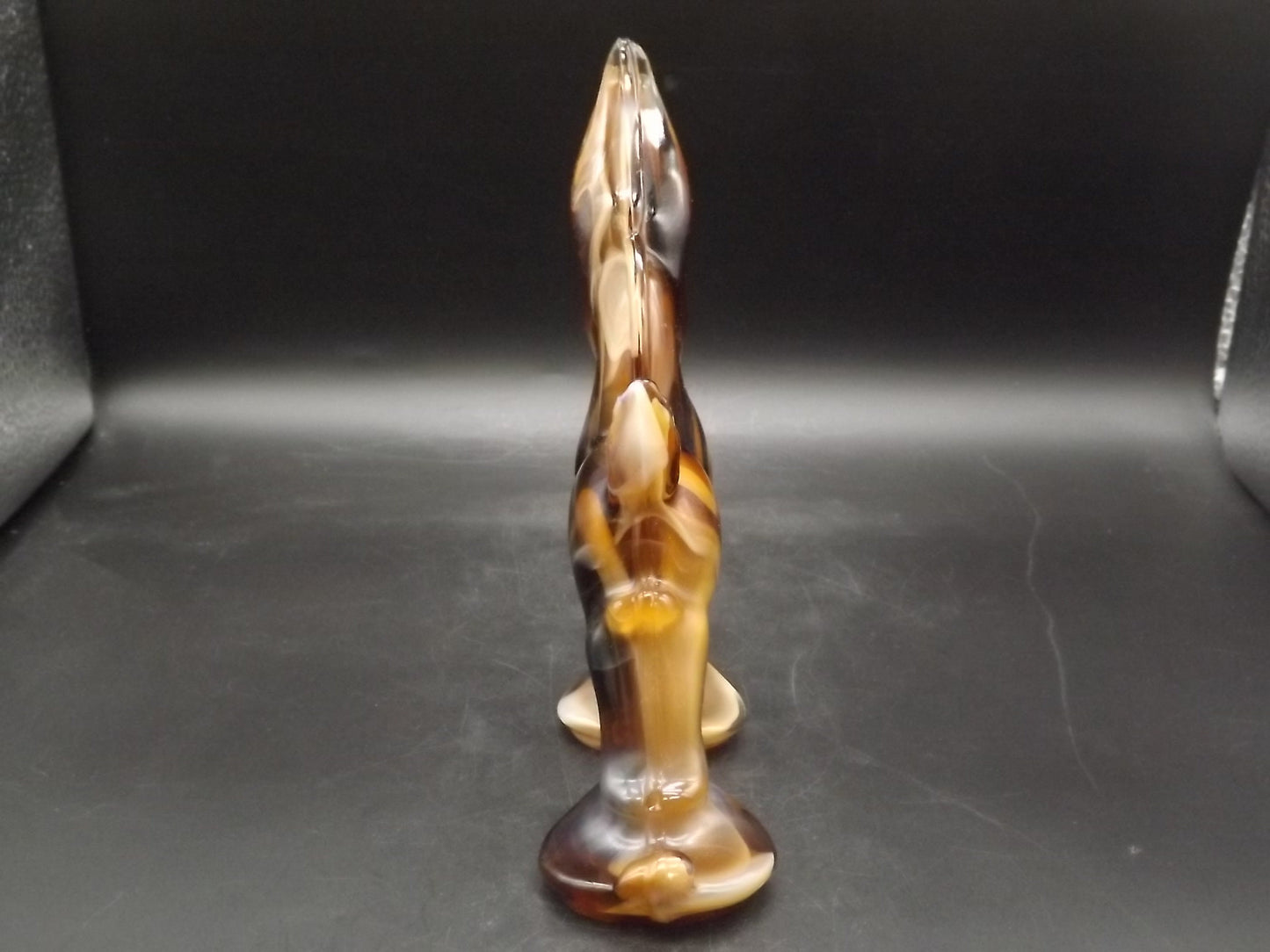 Vintage Imperial Glass Caramel Slag end of day Donkey excellent condition.