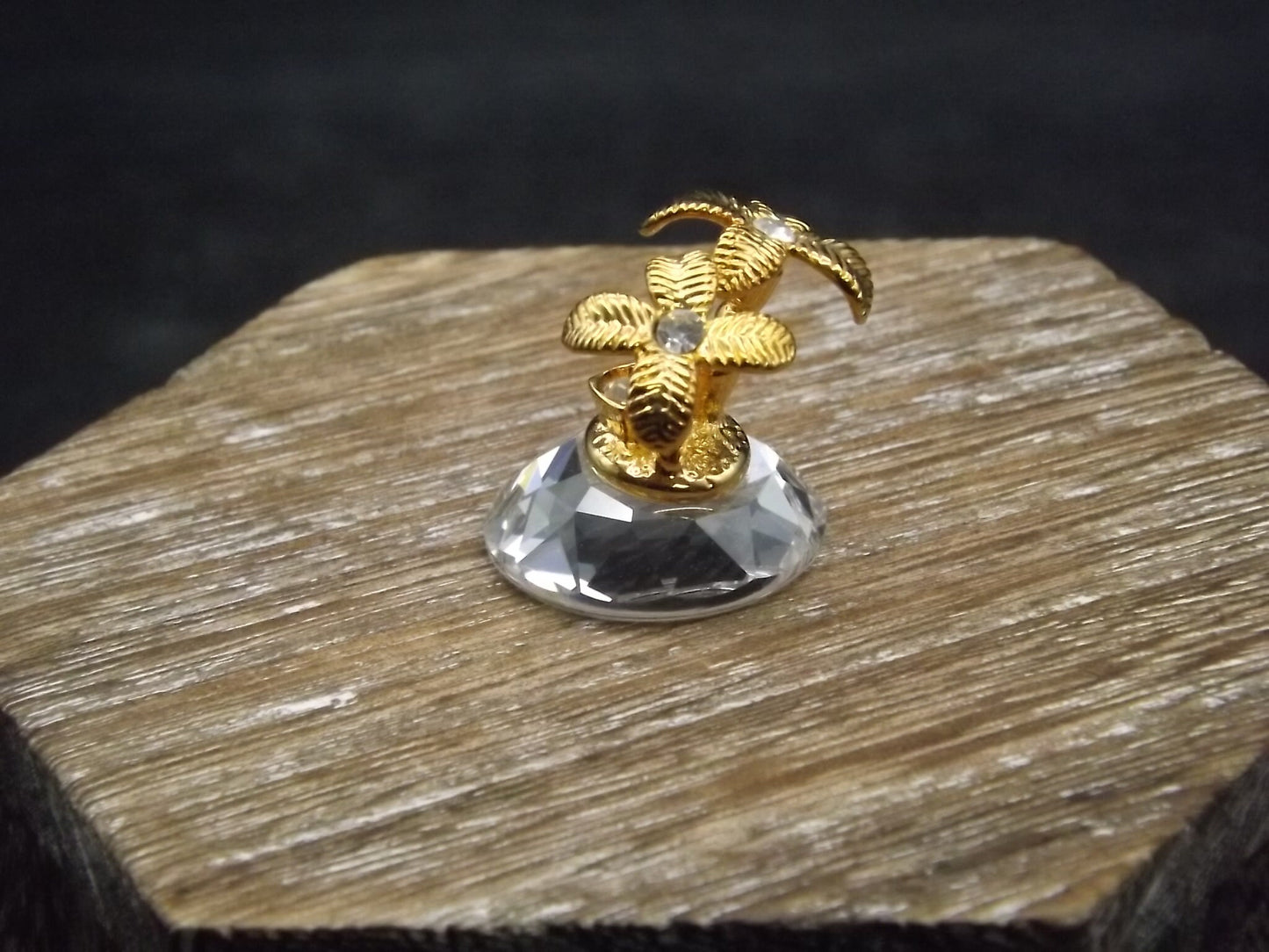 Vintage Swarovski Crystal Memories Treasure Island Figurine with Box