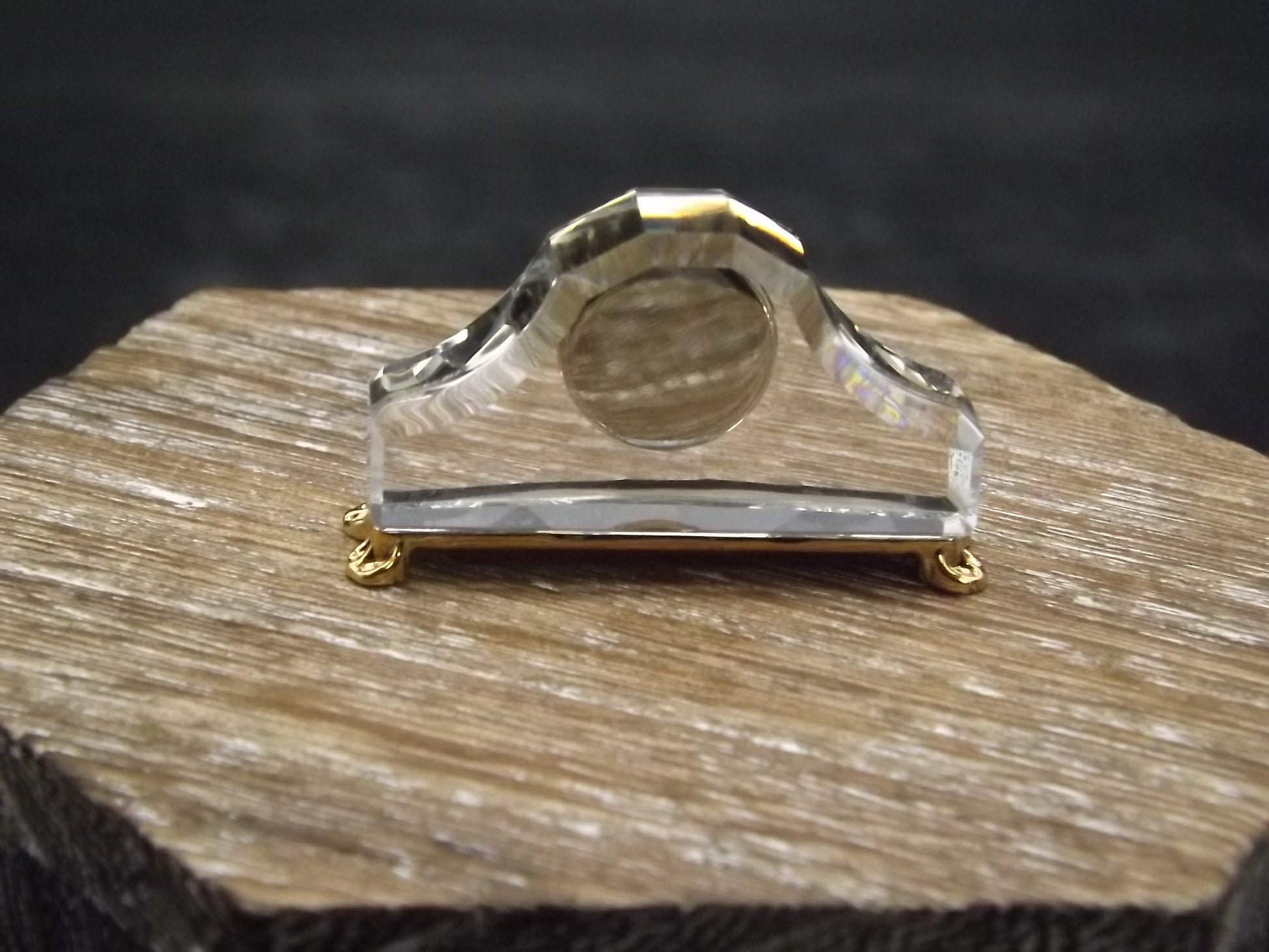 Vintage Swarovski Crystal Memories "Mantle Clock" Figurine. Excellent Condition with original box.