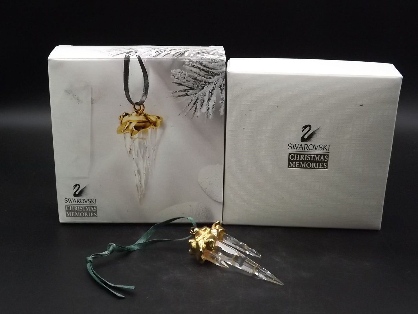 Vintage Swarovski Crystal Memories "Icicle" Figurine. Excellent Condition with original box.