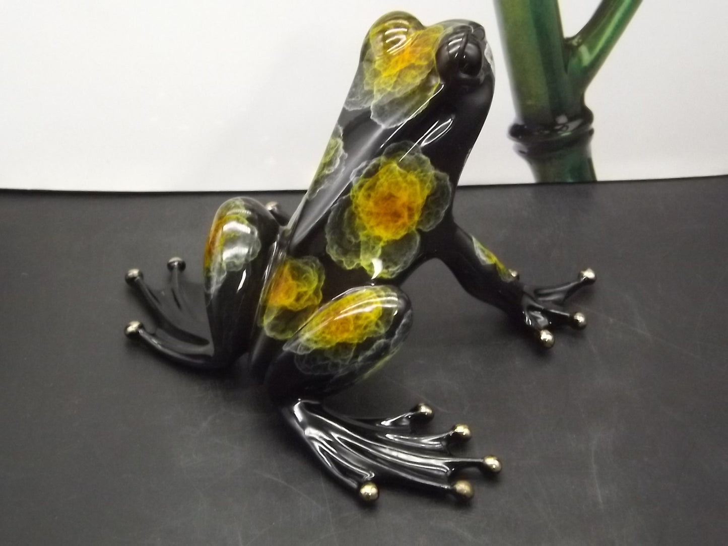 Vintage "Frogman" Tim Cotterill "Fergie" frog. Hand painted and Enameled Bronze figurine. Limited edition #82/100 show version of "Albert".