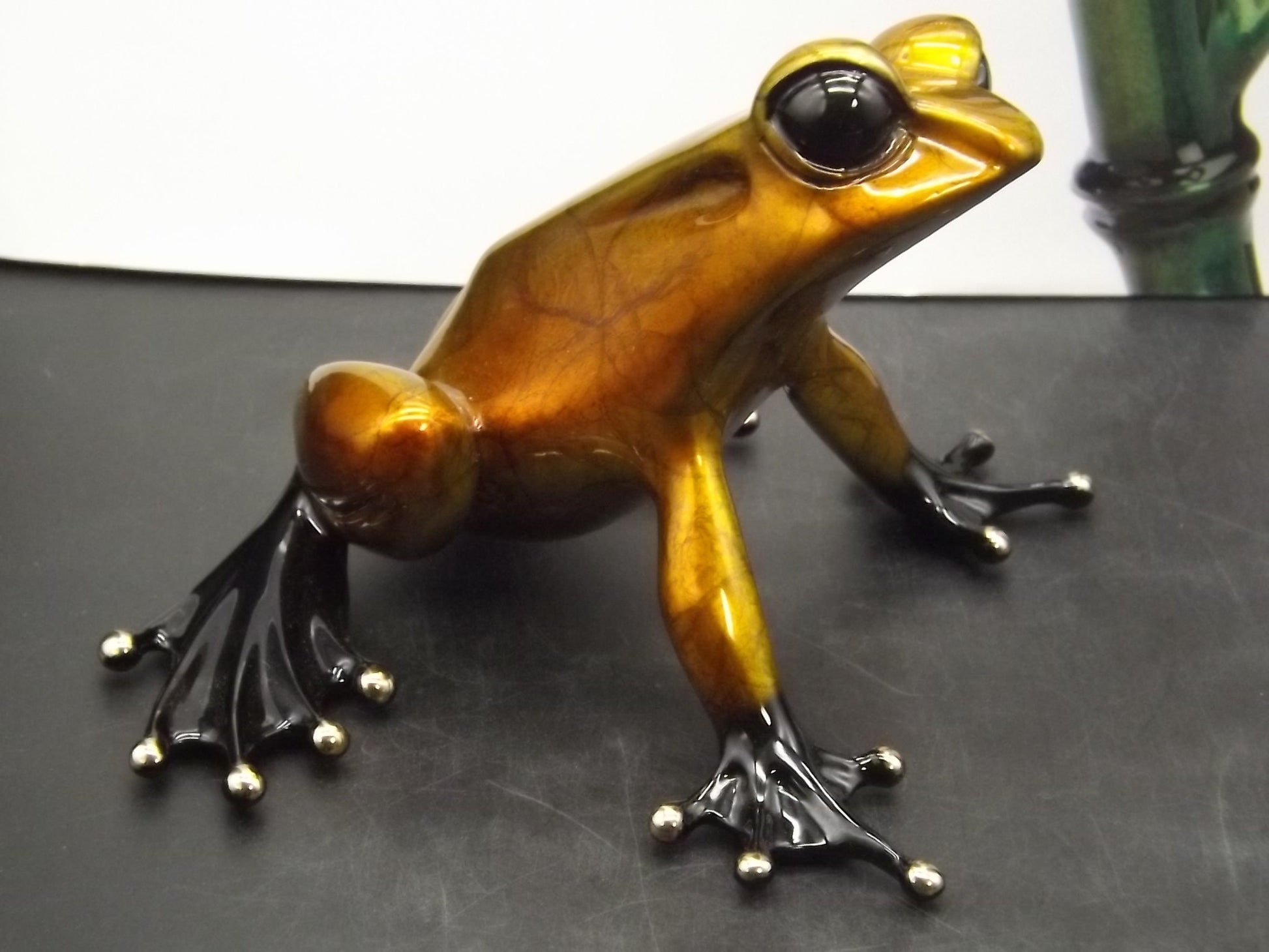 Vintage Frogman Tim Cotterill Bronze Frog Figurine: Euro 2 Albert, Limited Edition