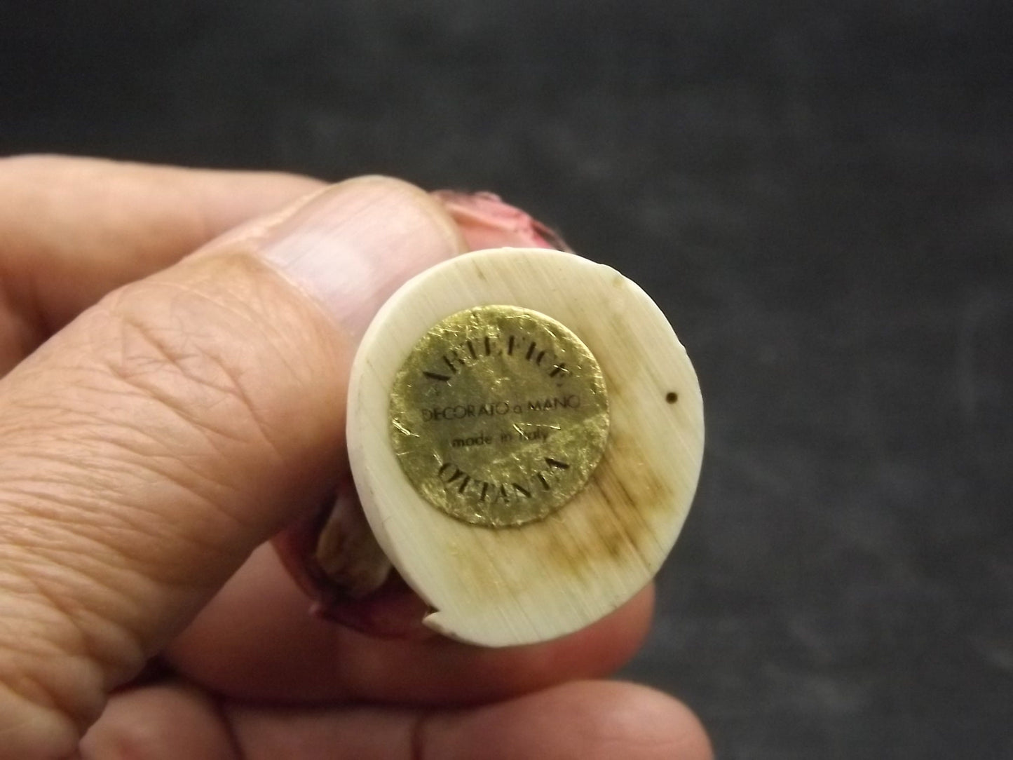 Vintage 1982 Artefice Ottanta Ballerina Rabbit Figurine: Hand-Painted Collectible