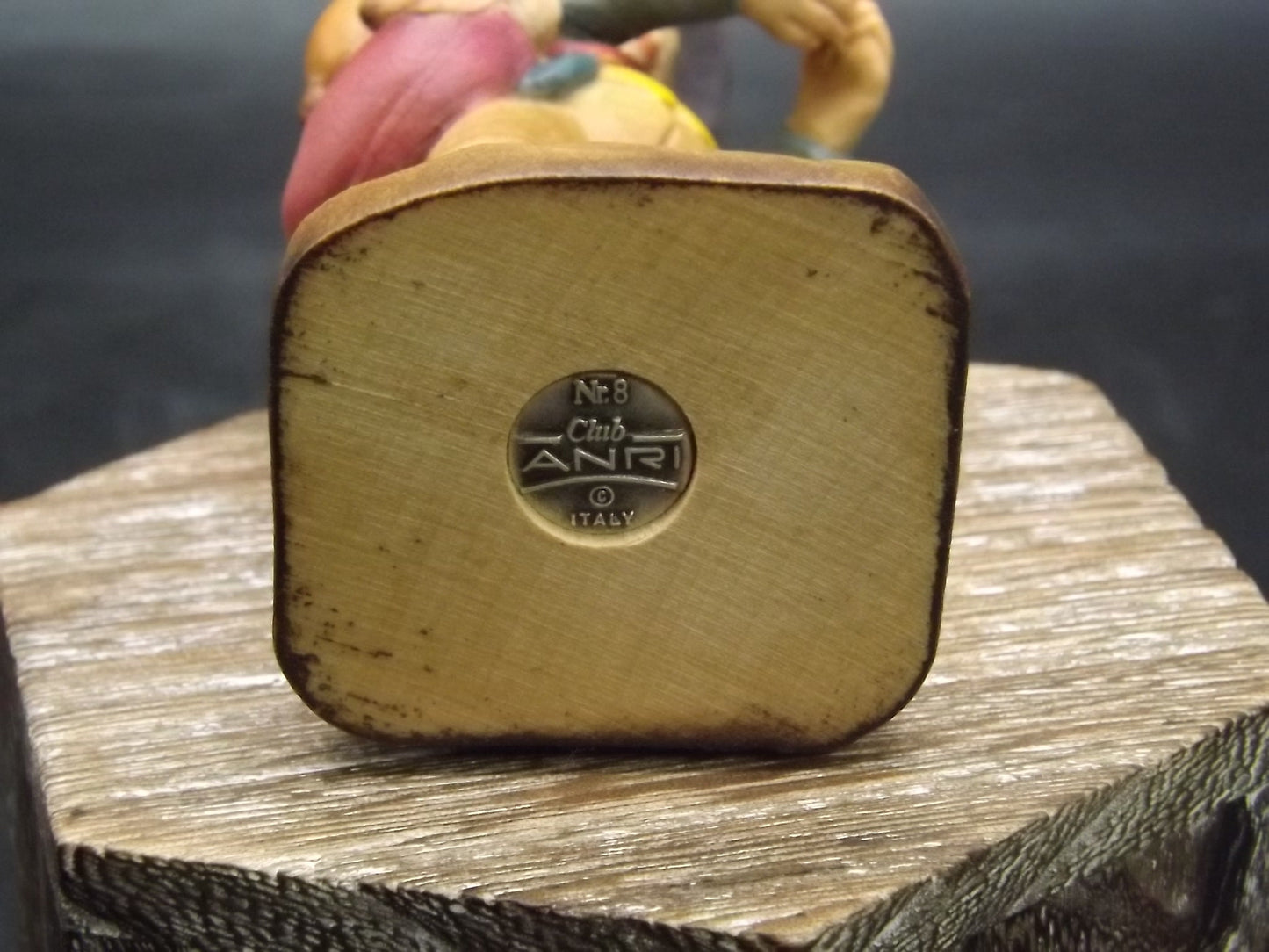 Vintage Anri Wood Figurine: "Will You Be Mine" Juan Ferrandiz Design