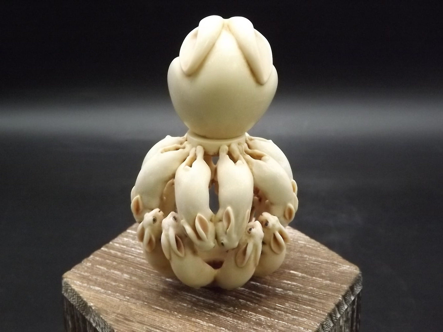 Adam Binder Eden series "Arctic Circle". Limited Edition #65/250. Rabbit amongst many offspring. Excellent shape