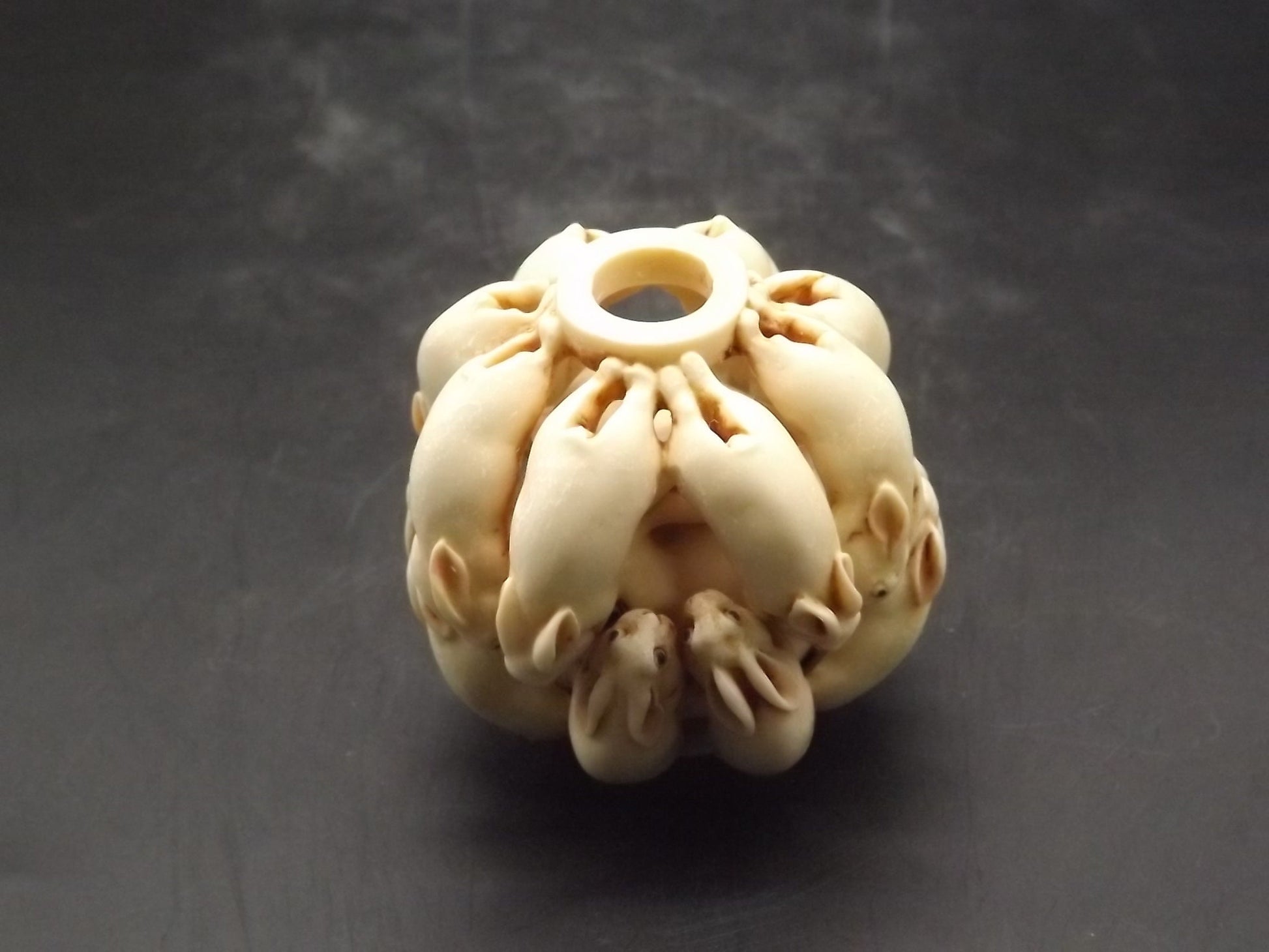 Adam Binder Eden series "Arctic Circle". Limited Edition #65/250. Rabbit amongst many offspring. Excellent shape