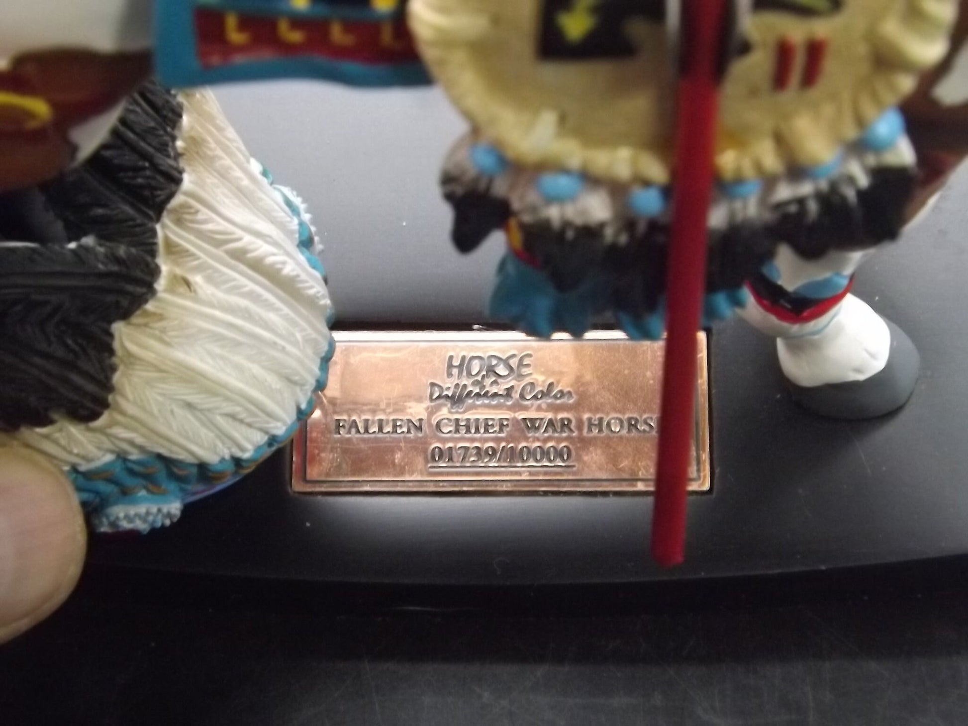 Westland "Fallen Chief War Horse" Mustang Figurine - Limited Edition