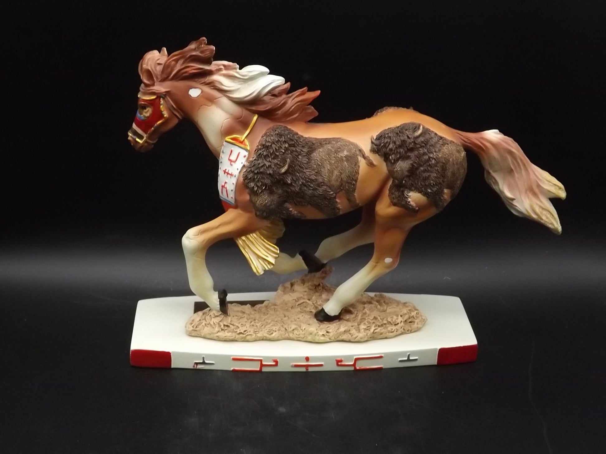 Vintage Westland "Buffalo Run" Horse Figurine: Limited Edition Collectible